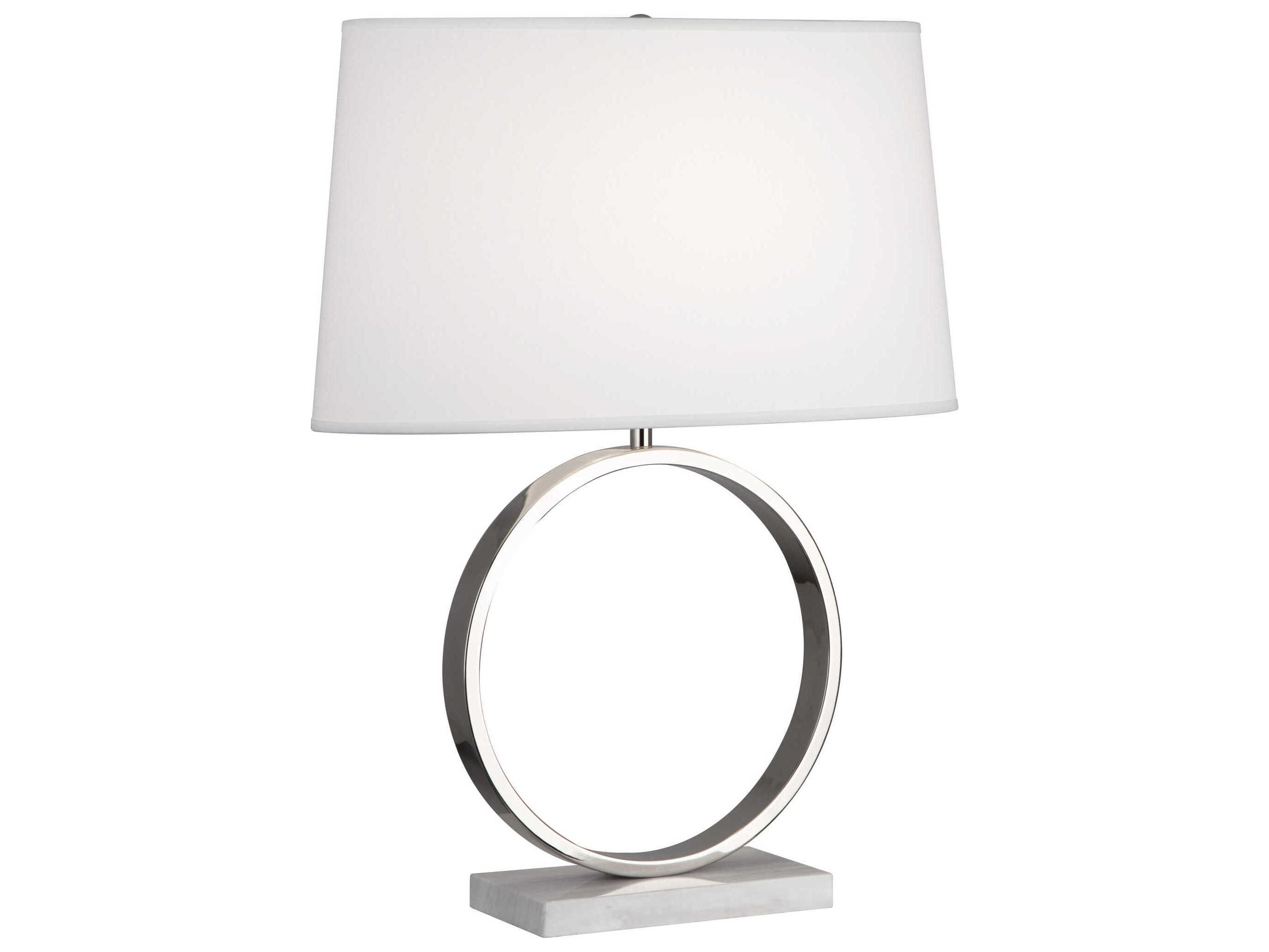 Robert Abbey Logan Polished Nickel Table Lamp