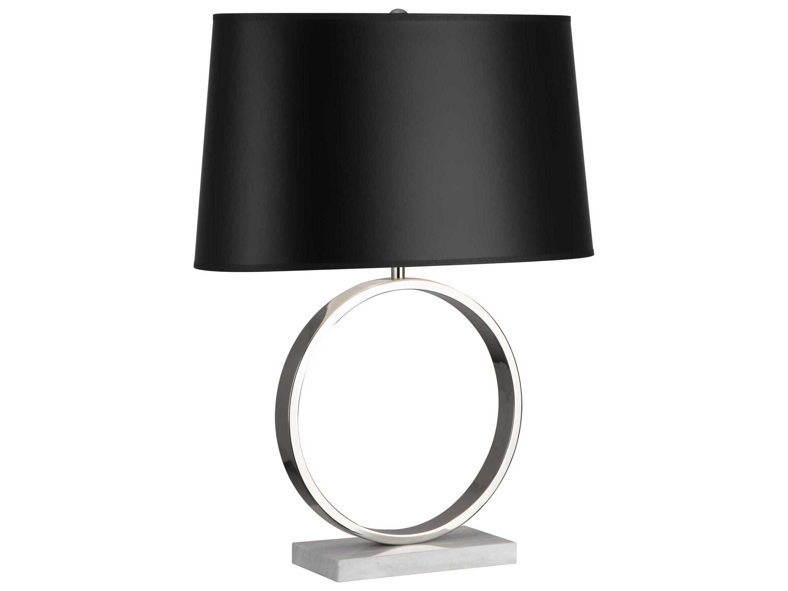 Robert Abbey Logan Polished Nickel Table Lamp