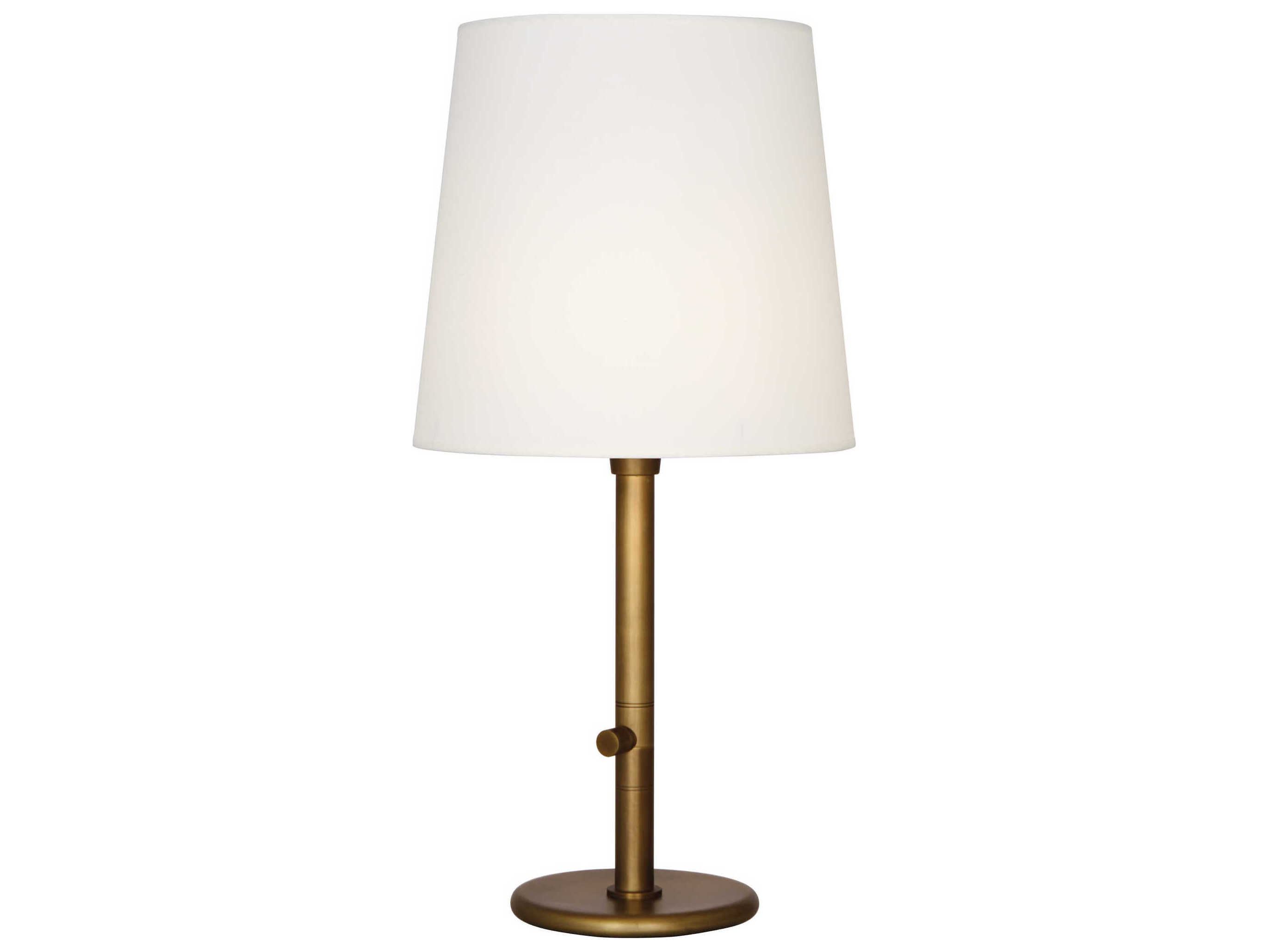 Robert Abbey Rico Espinet Buster Chica Aged Brass Buffet Lamp