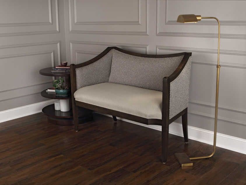 Robert Abbey Koleman Aged Brass Floor Lamp