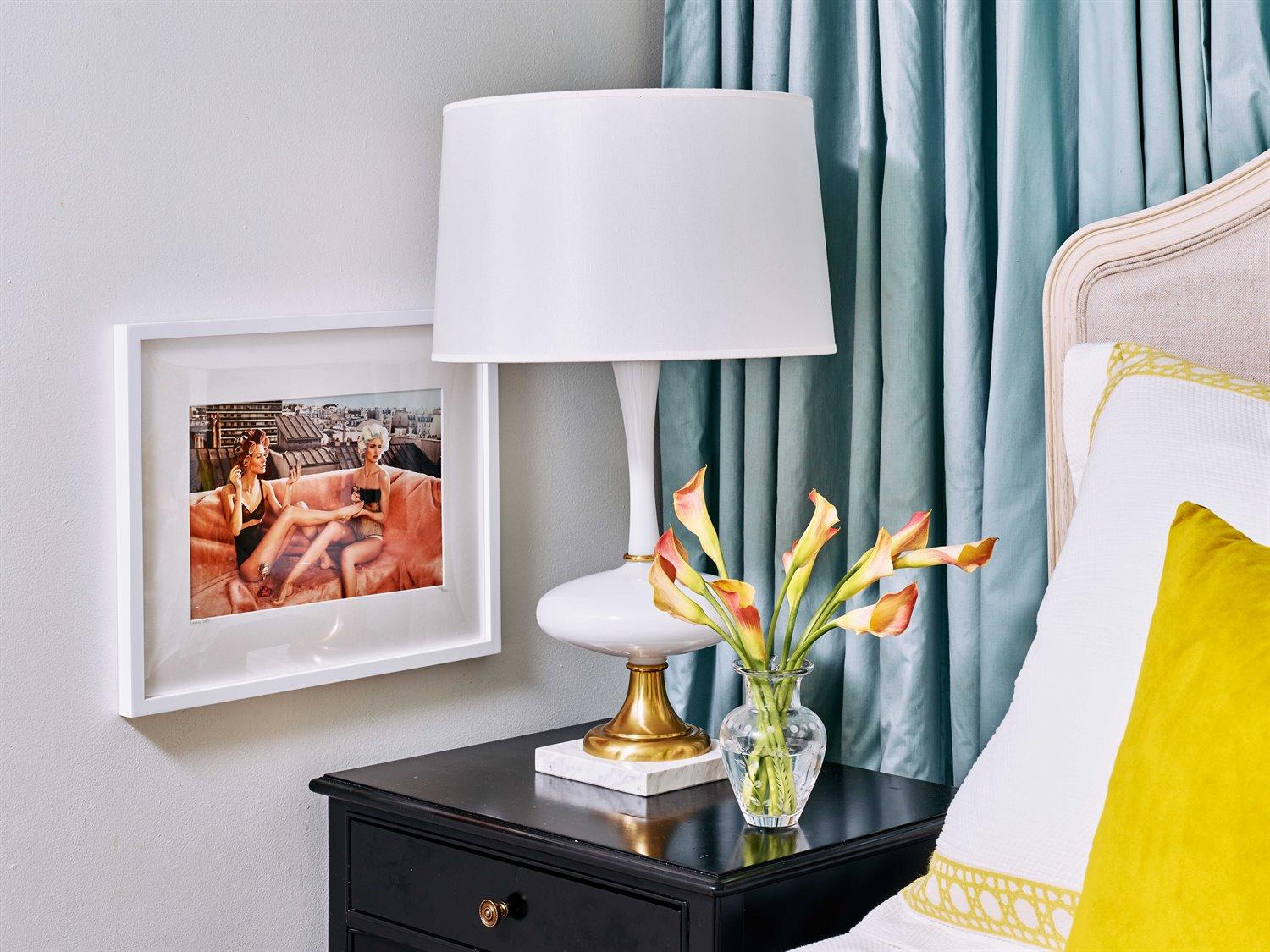 Robert Abbey Raquel White Buffet Lamp