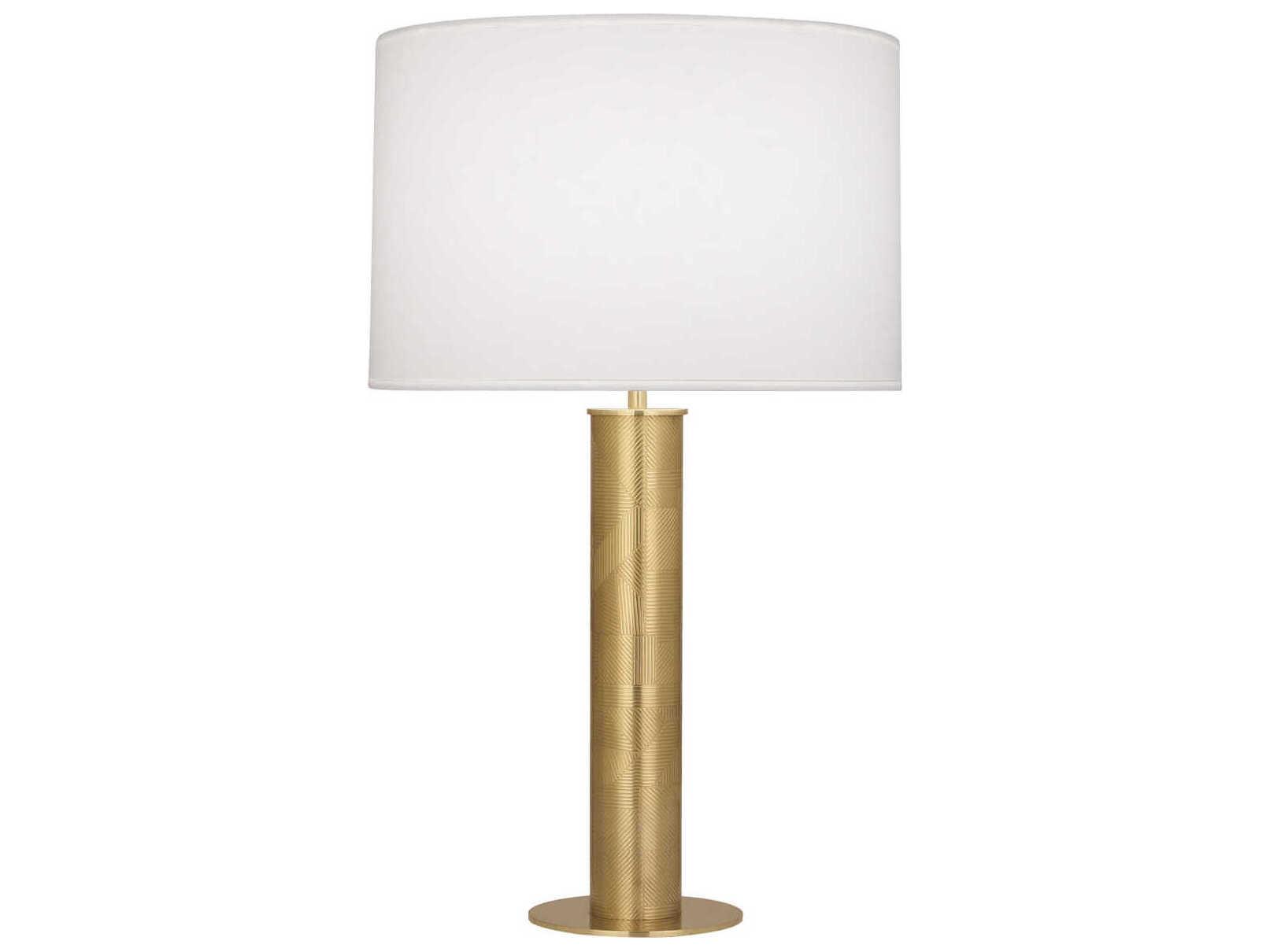 Robert Abbey Michael Berman Brut Modern Brass Buffet Lamp