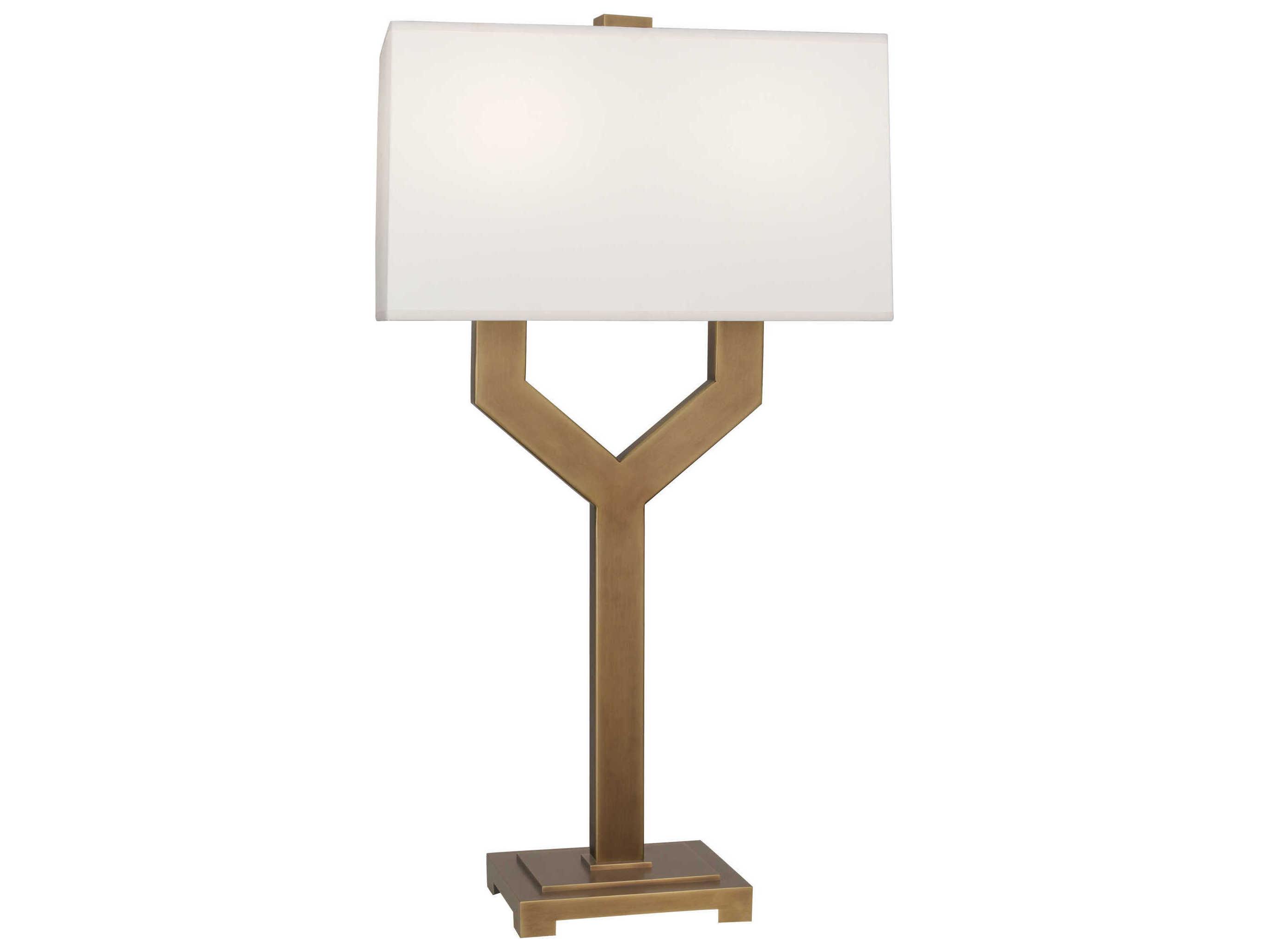 Robert Abbey Valerie Vintage Brass Buffet Lamp