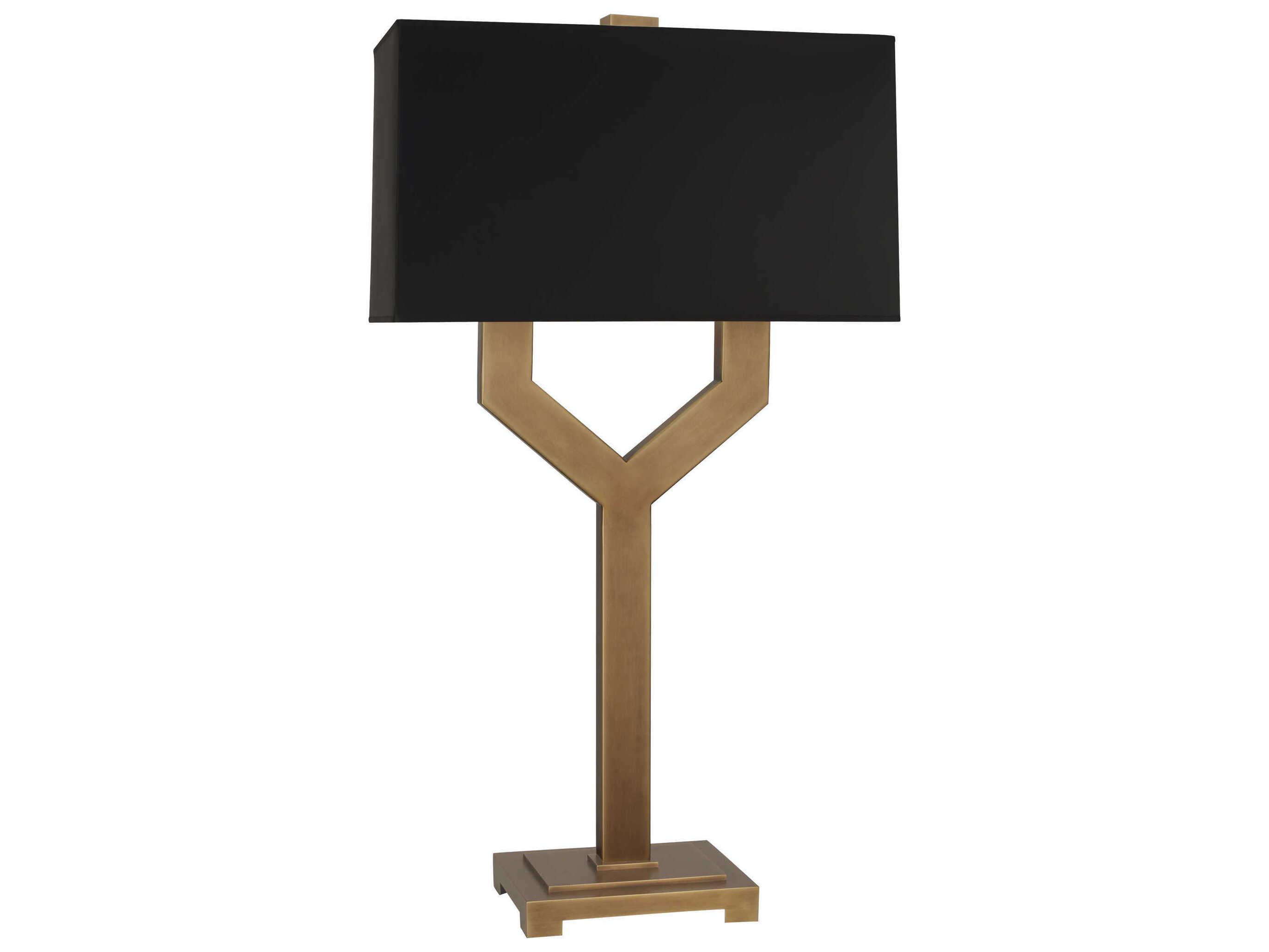 Robert Abbey Valerie Vintage Brass Buffet Lamp