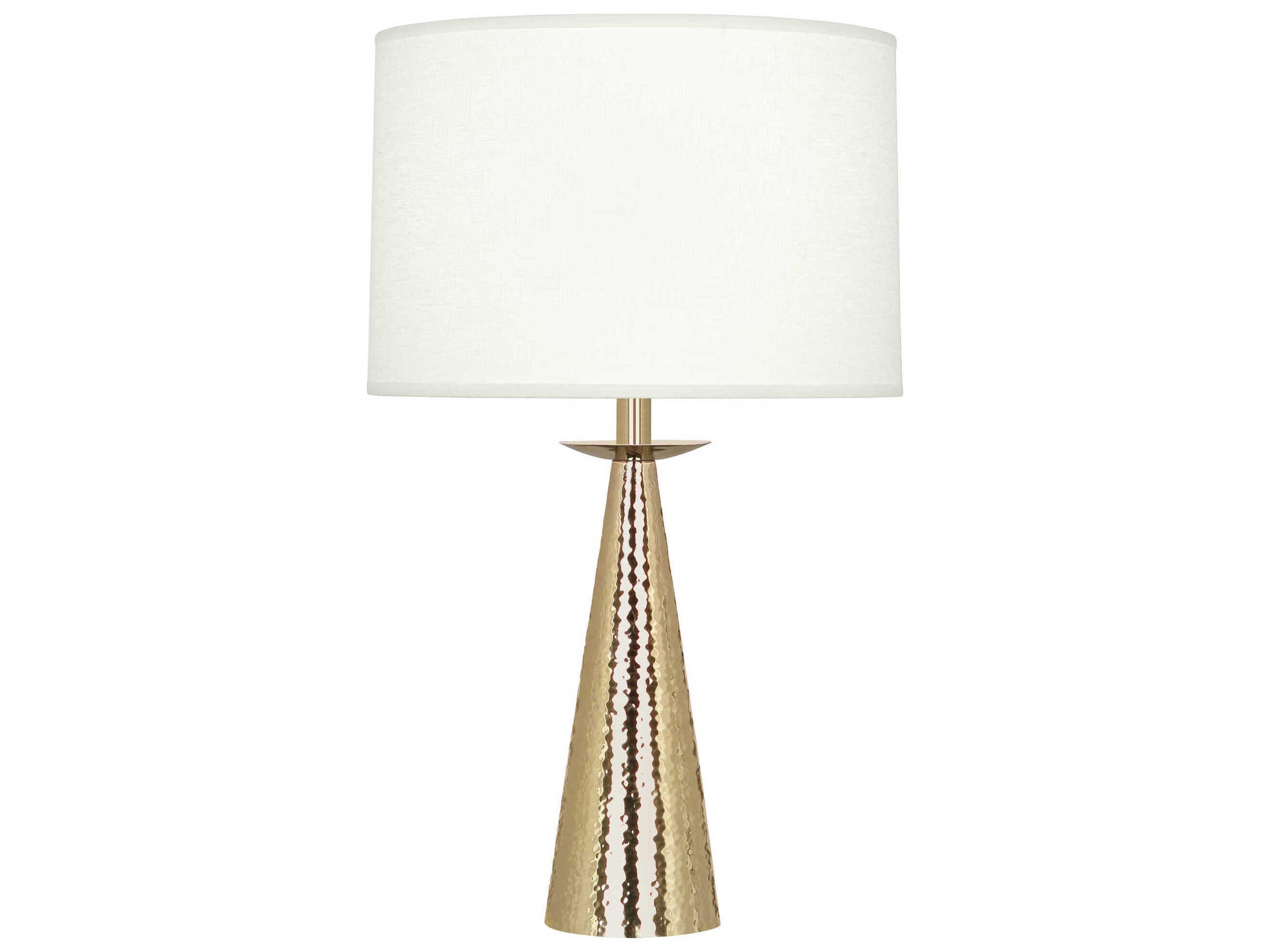Robert Abbey Dal Modern Brass Table Lamp