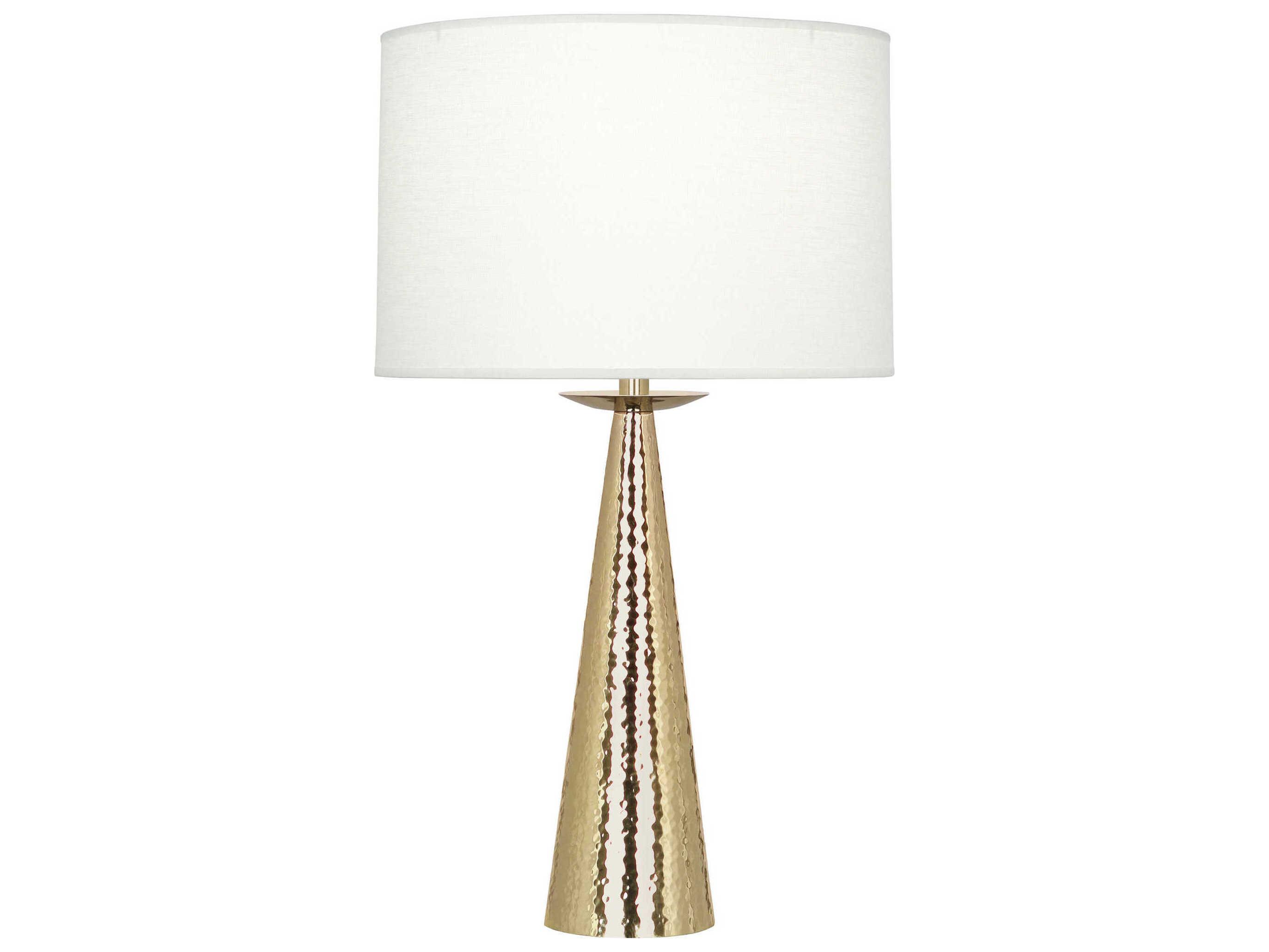Robert Abbey Dal Modern Brass Buffet Lamp