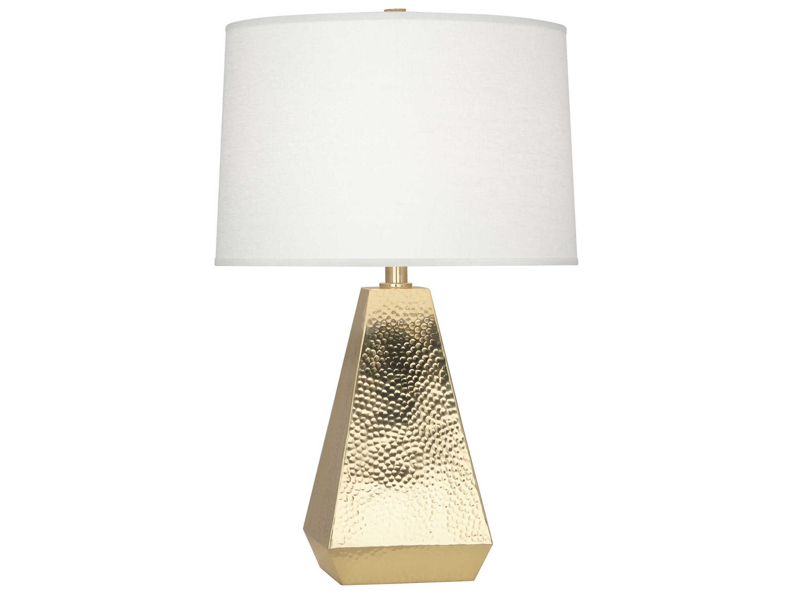 Robert Abbey Dal Modern Brass Buffet Lamp