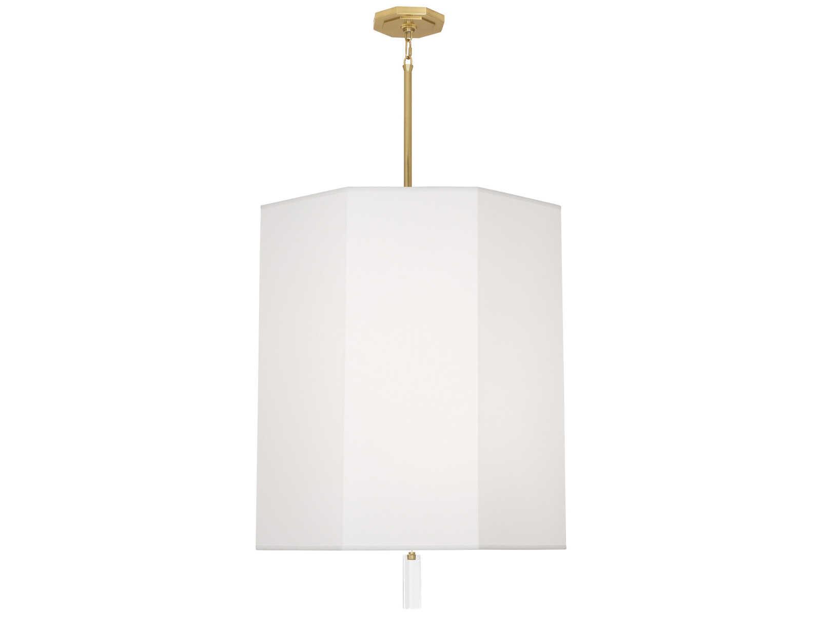 Robert Abbey Kate 6-Light Ascot White Pendant