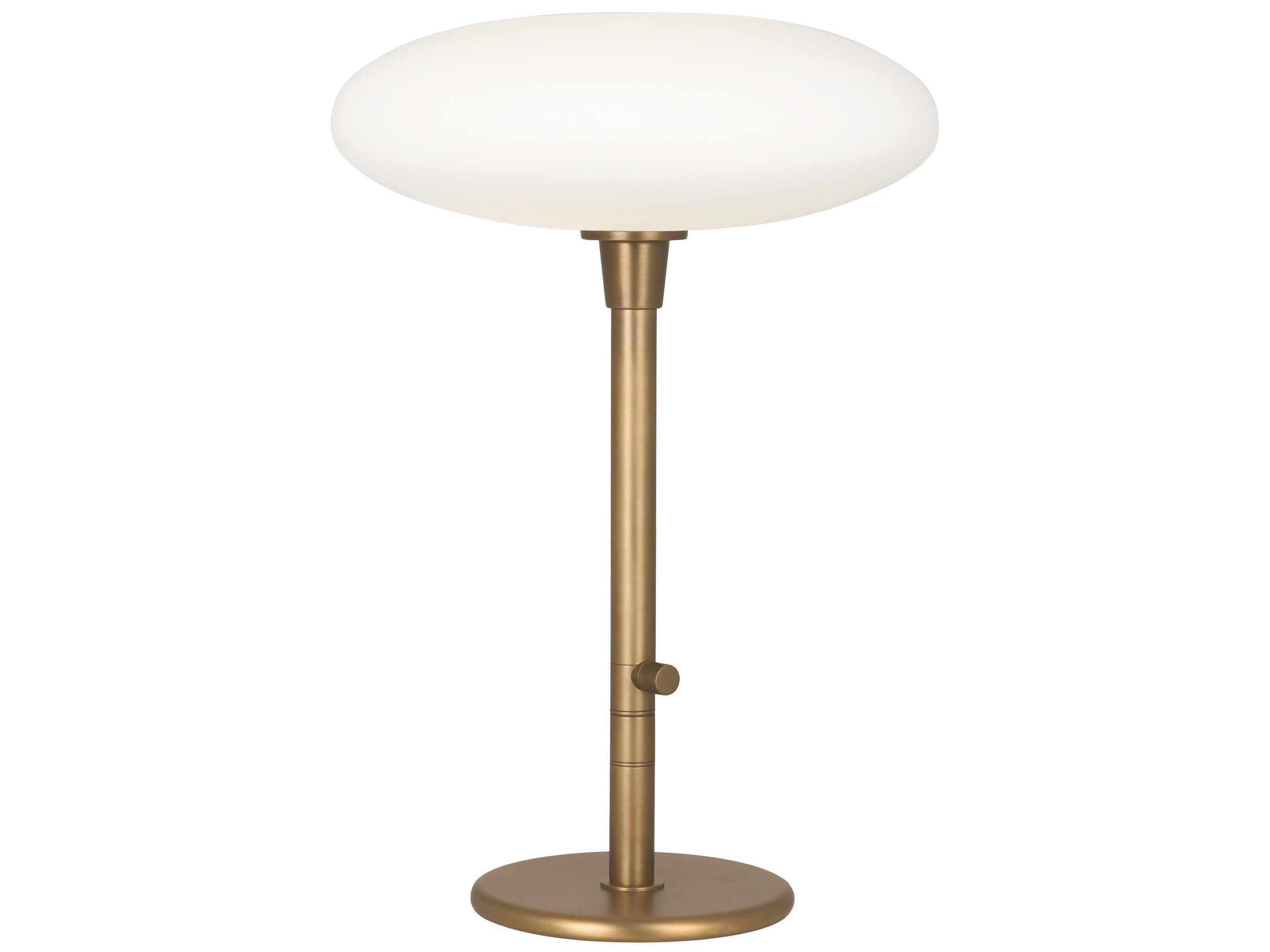 Robert Abbey Rico Espinet Ovo Aged Brass Table Lamp