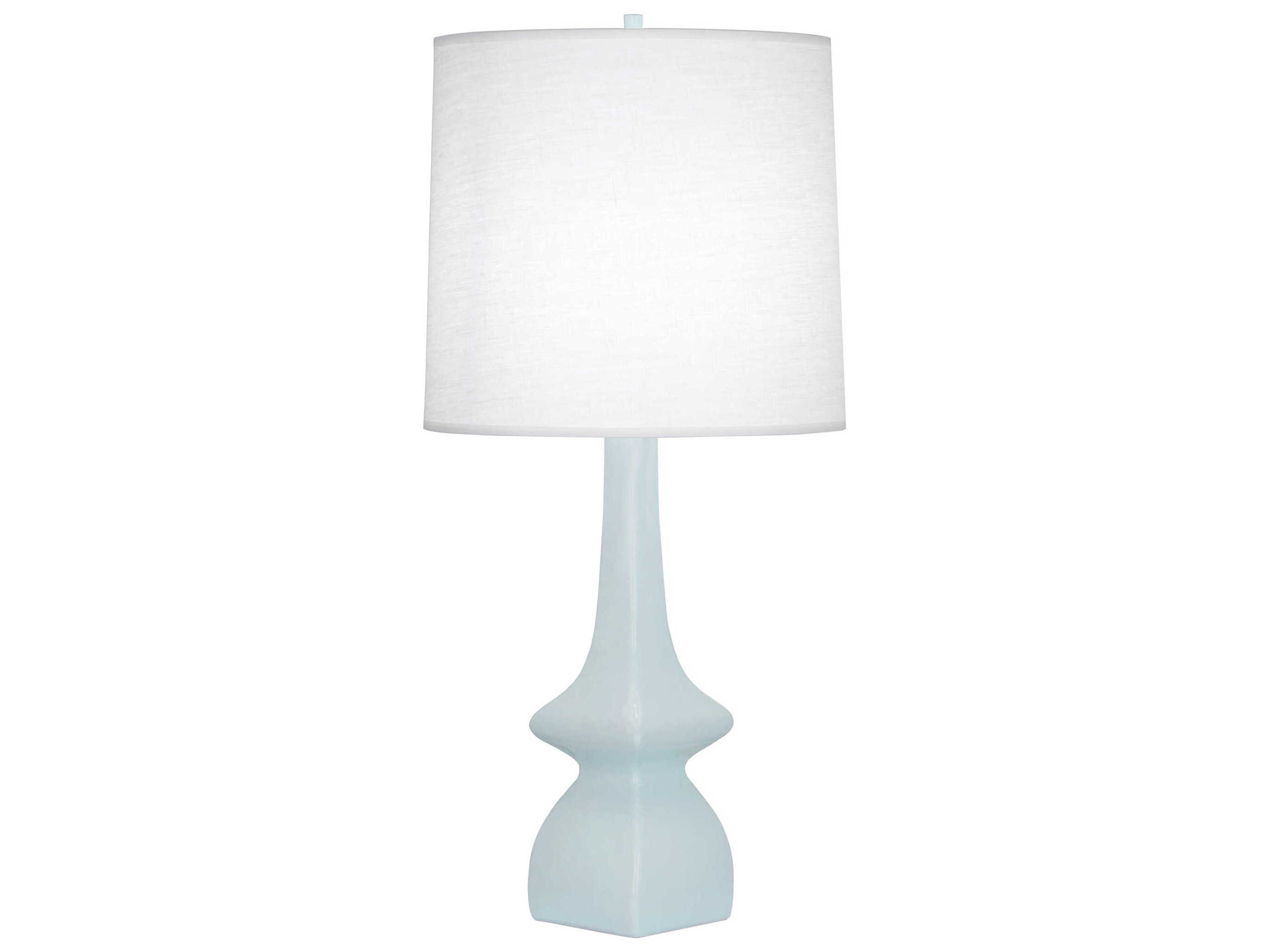 Robert Abbey Jasmine Baby Blue Glazed Table Lamp