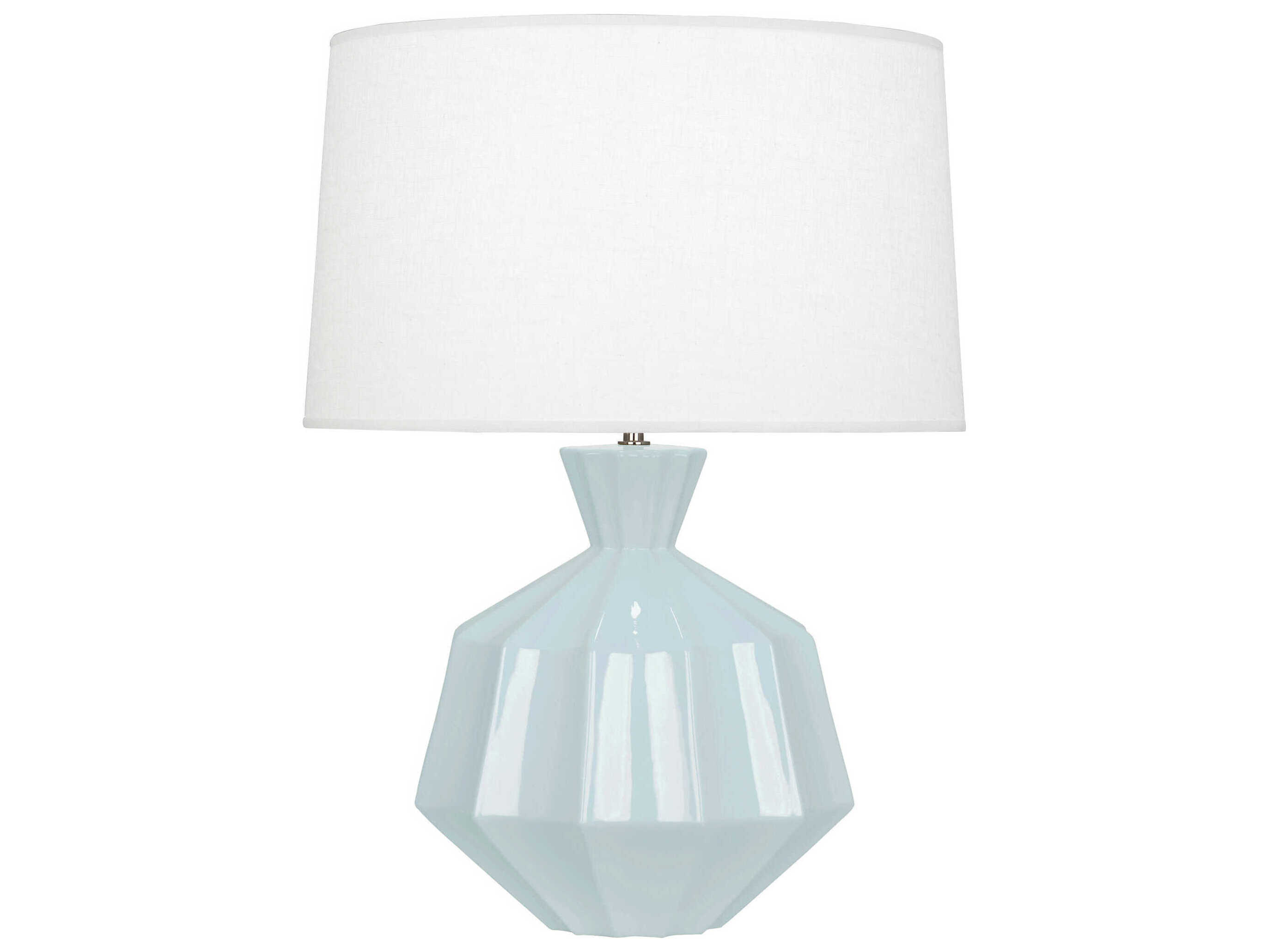 Robert Abbey Orion Baby Blue Glazed Buffet Lamp