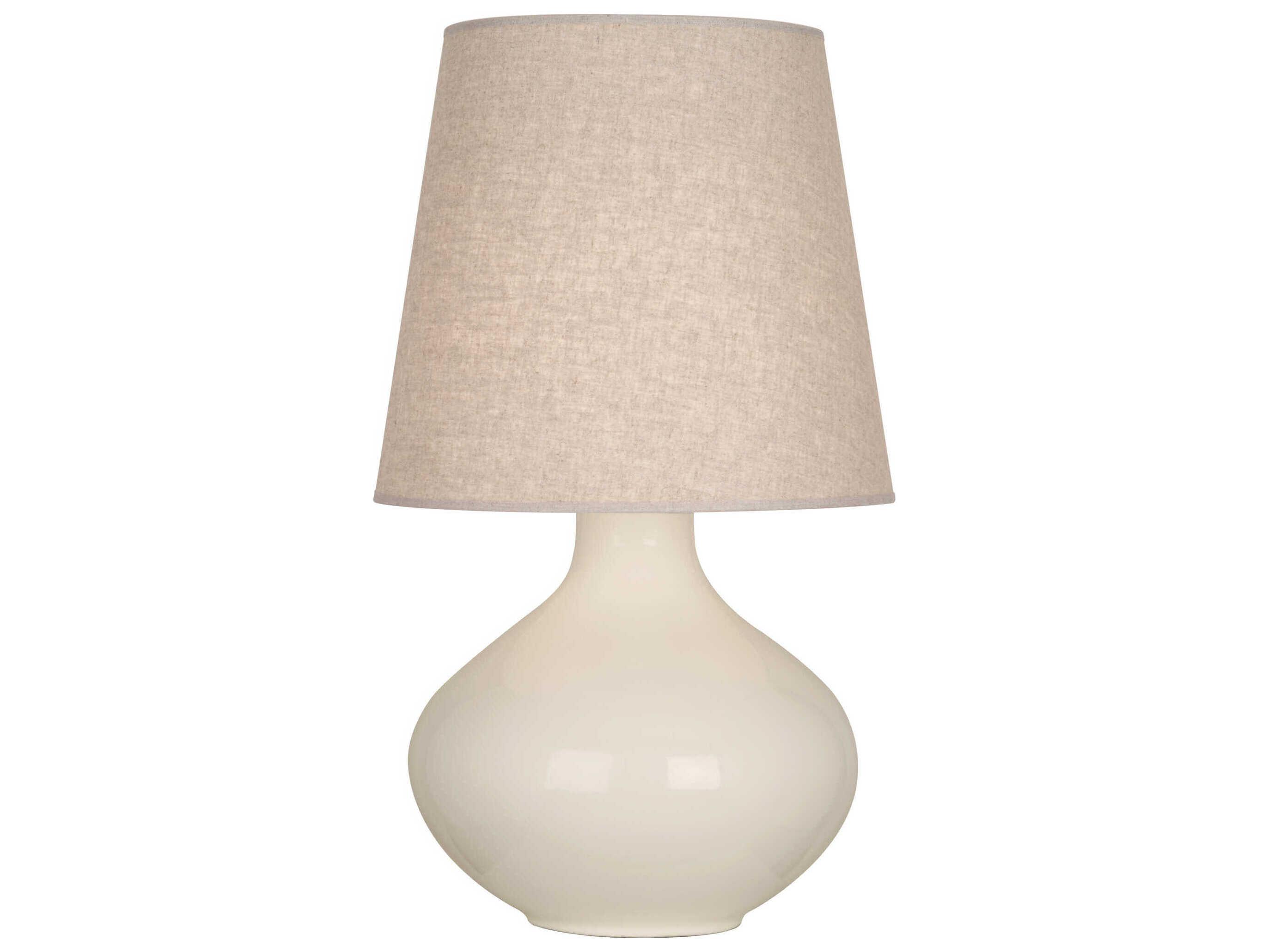 Robert Abbey June Off White Buffet Lamp