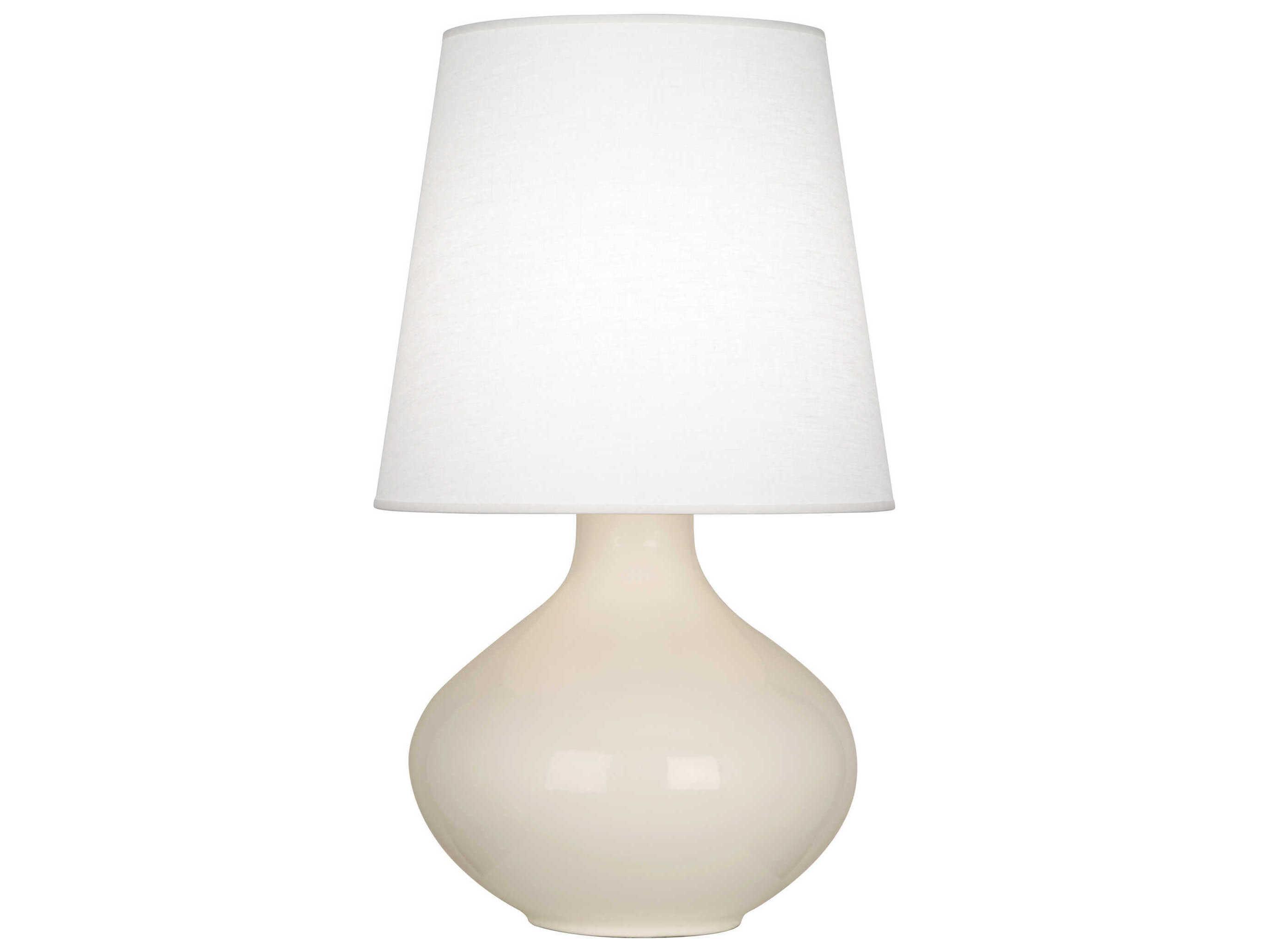 Robert Abbey June Off White Buffet Lamp