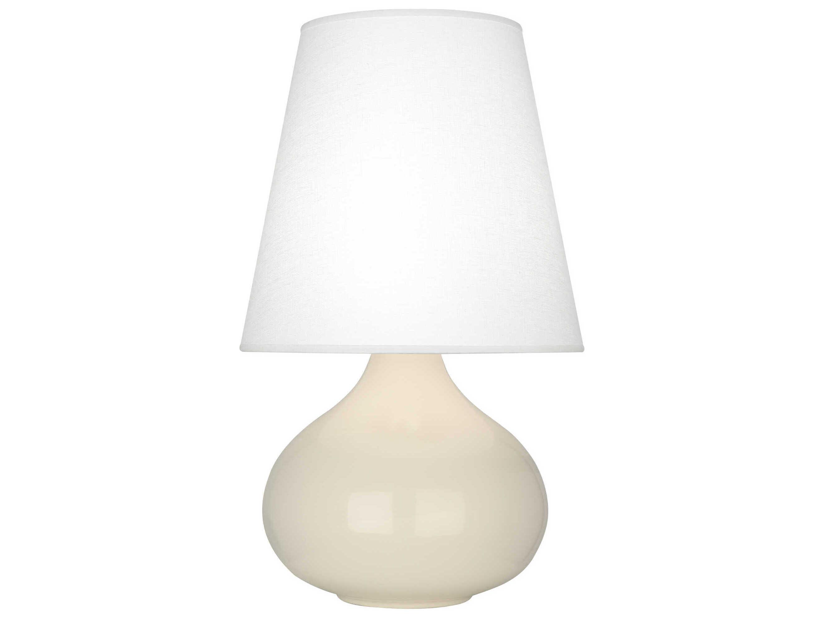 Robert Abbey June Off White Table Lamp