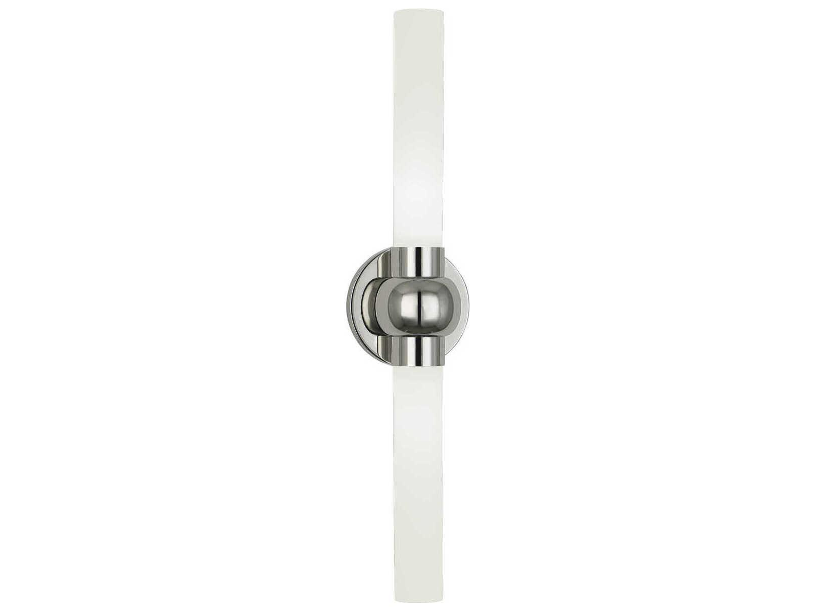 Robert Abbey Daphne 2-Light Chrome Wall Sconce