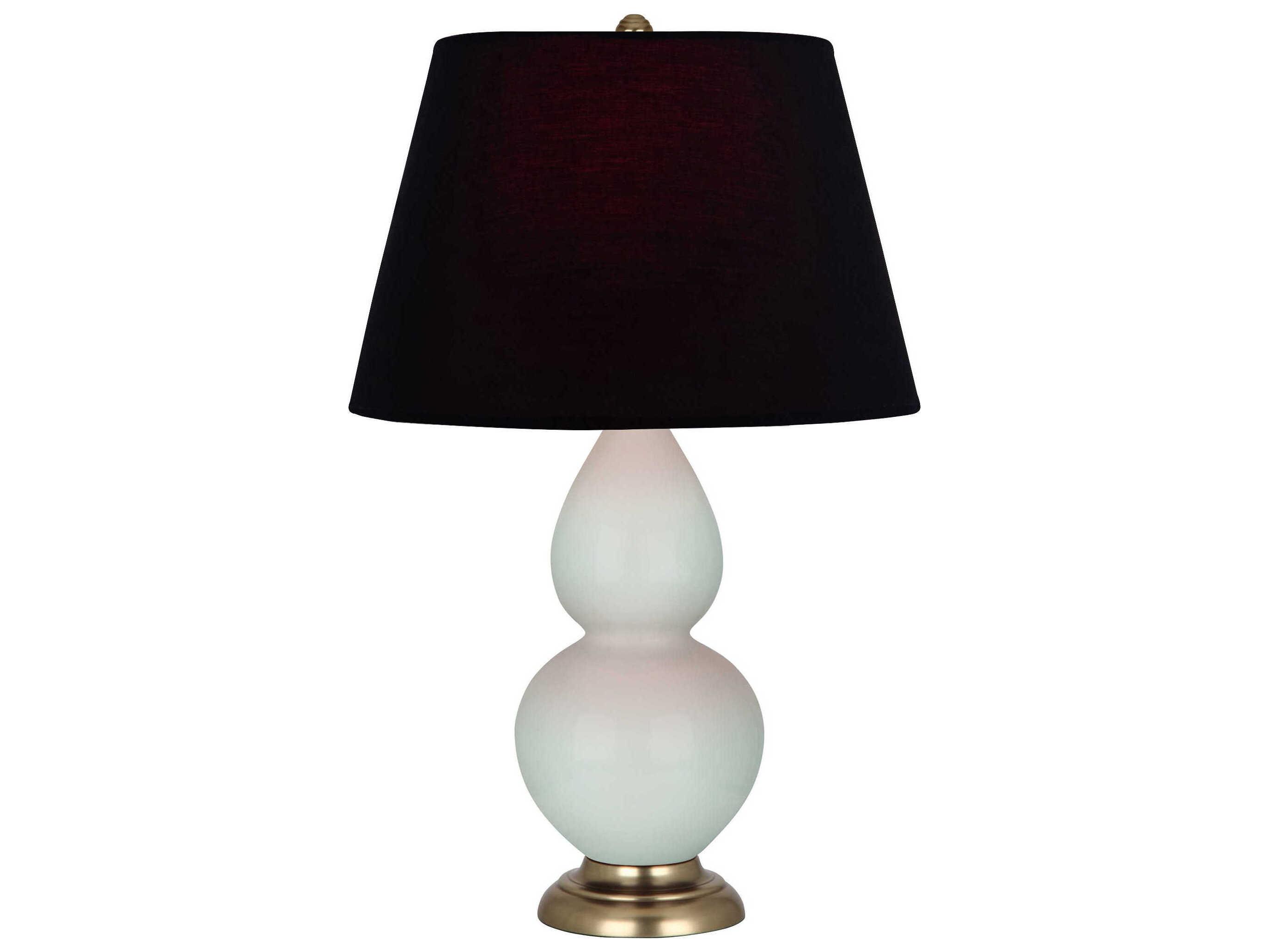 Robert Abbey Double Gourd Celadon Glazed Green Buffet Lamp