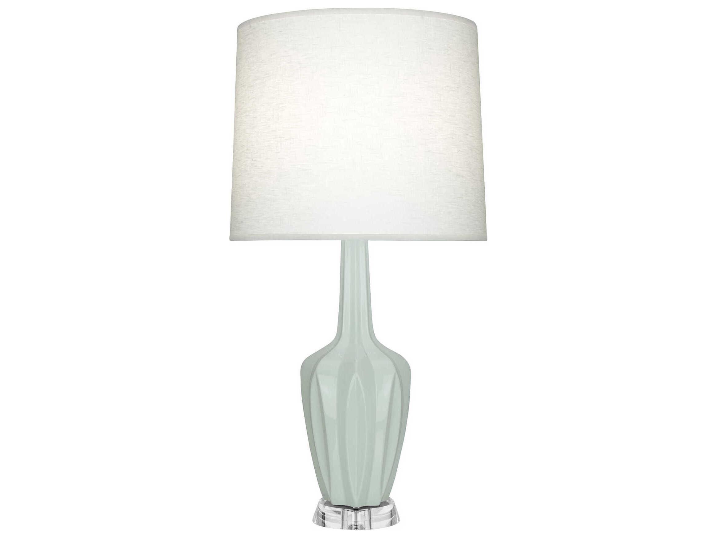 Robert Abbey Emma Celadon Glazed Green Buffet Lamp