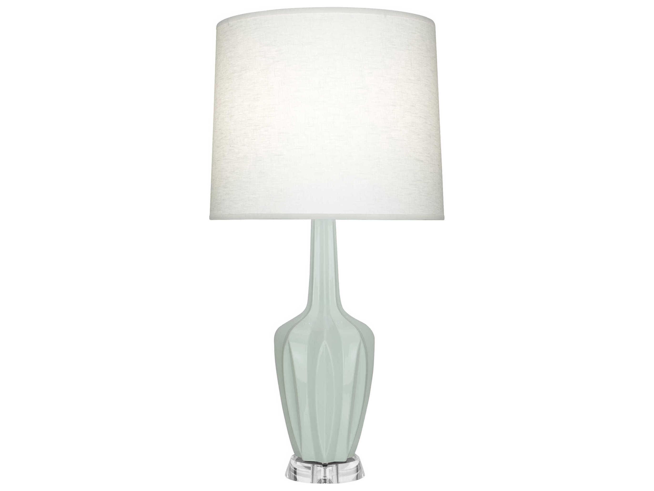 Robert Abbey Emma Celadon Glazed Green Buffet Lamp