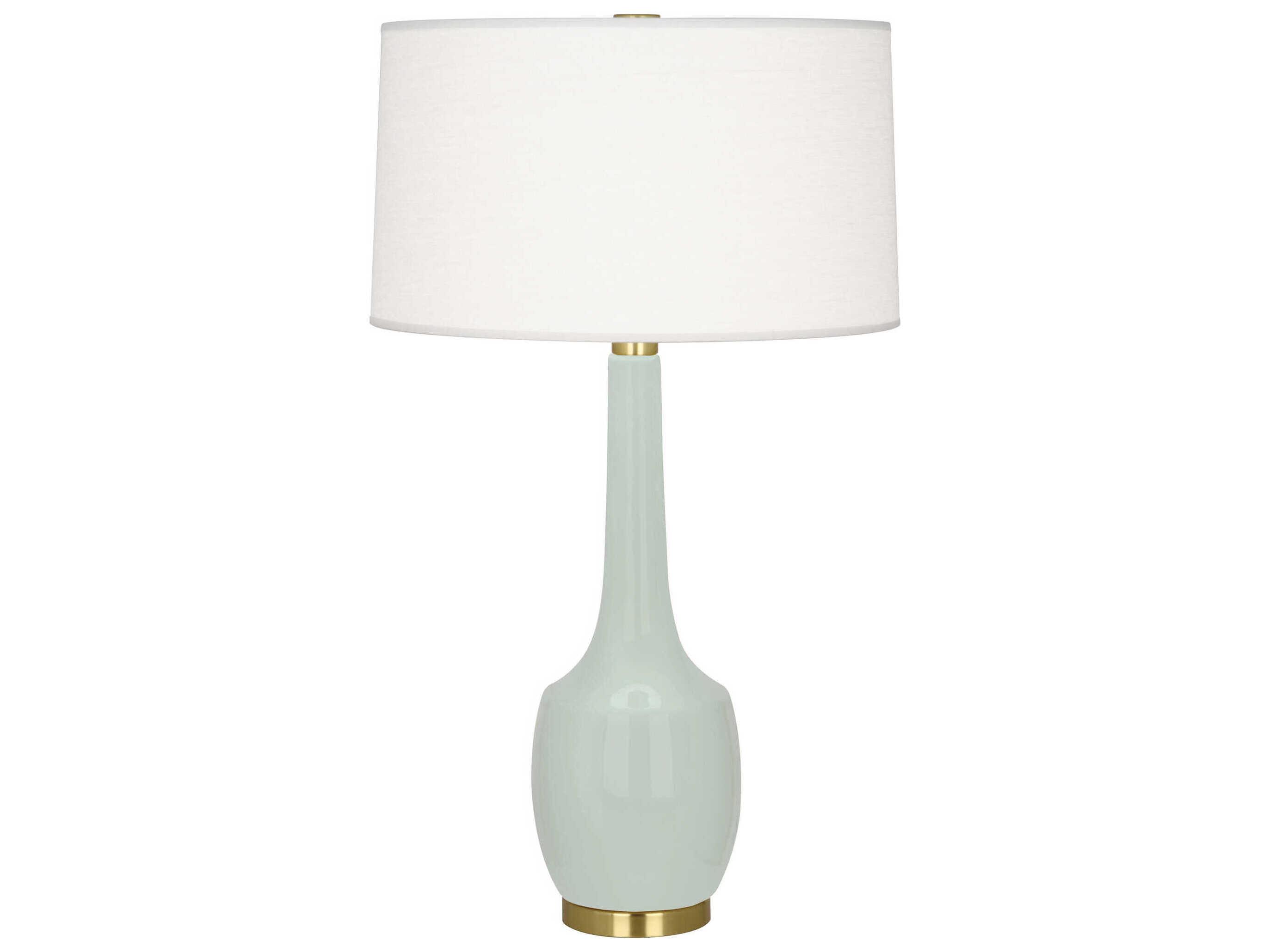 Robert Abbey Delilah Celadon Glazed Green Buffet Lamp
