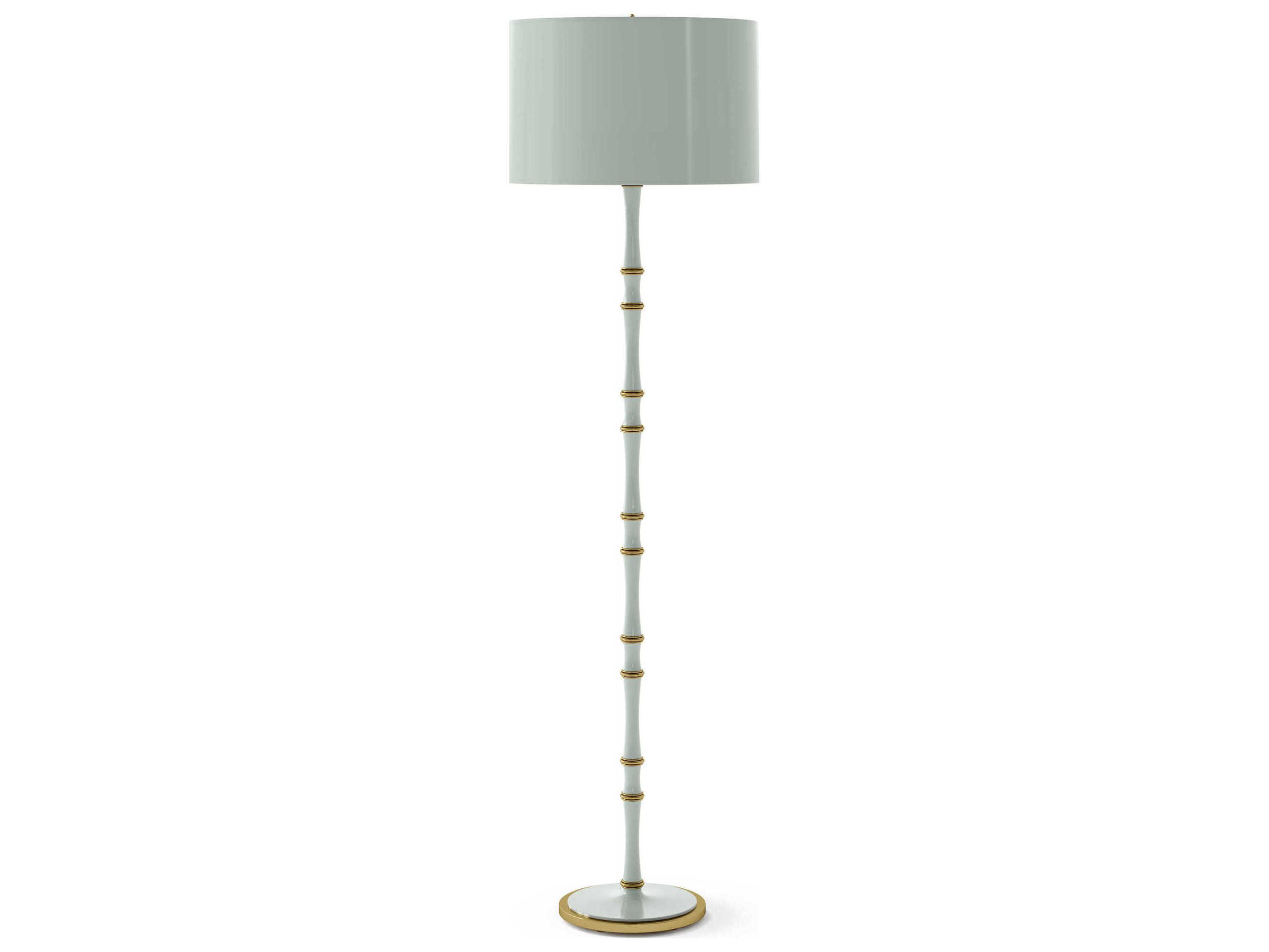 Robert Abbey Kane Celadon Green Floor Lamp