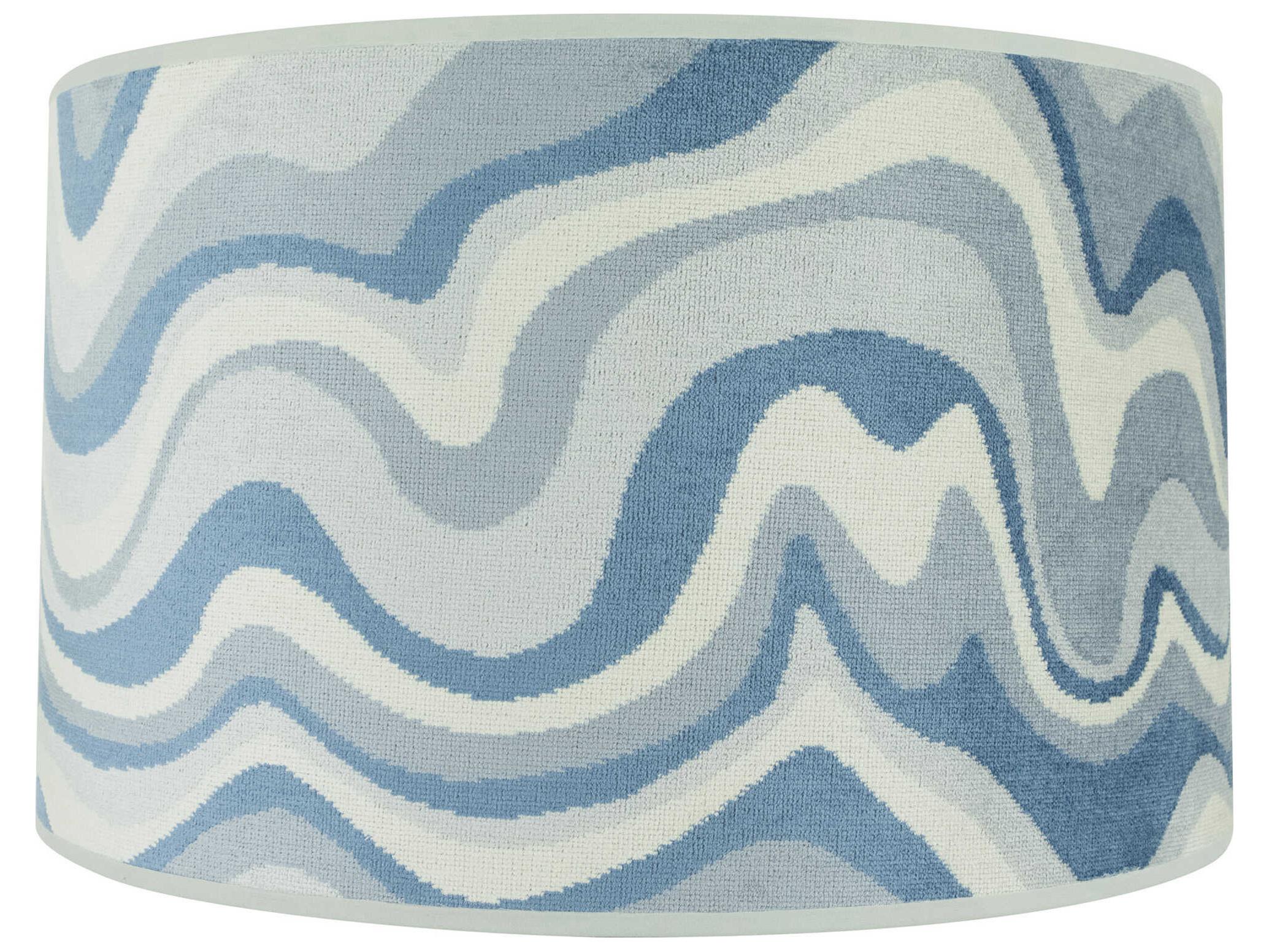 Robert Abbey Rose Swirl Velvet Mineral Shade