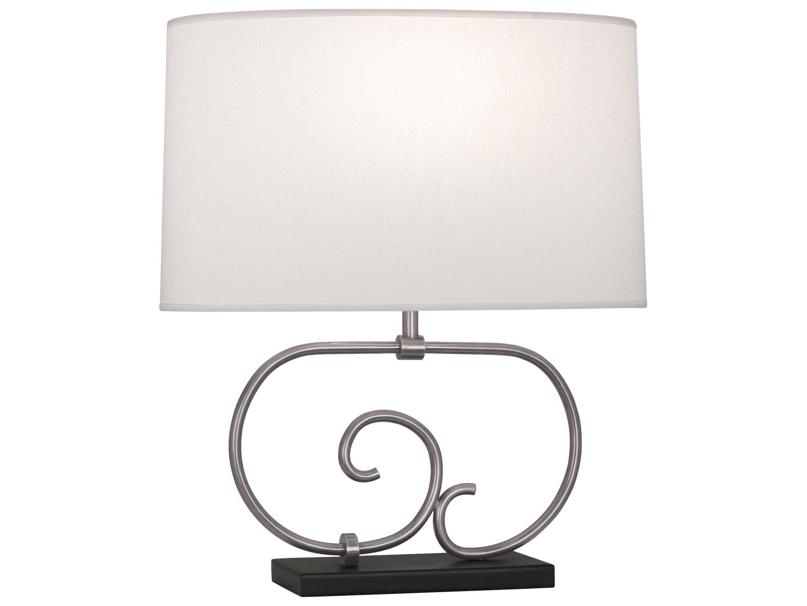 Robert Abbey Chloe Dark Antique Nickel Matte Black Table Lamp