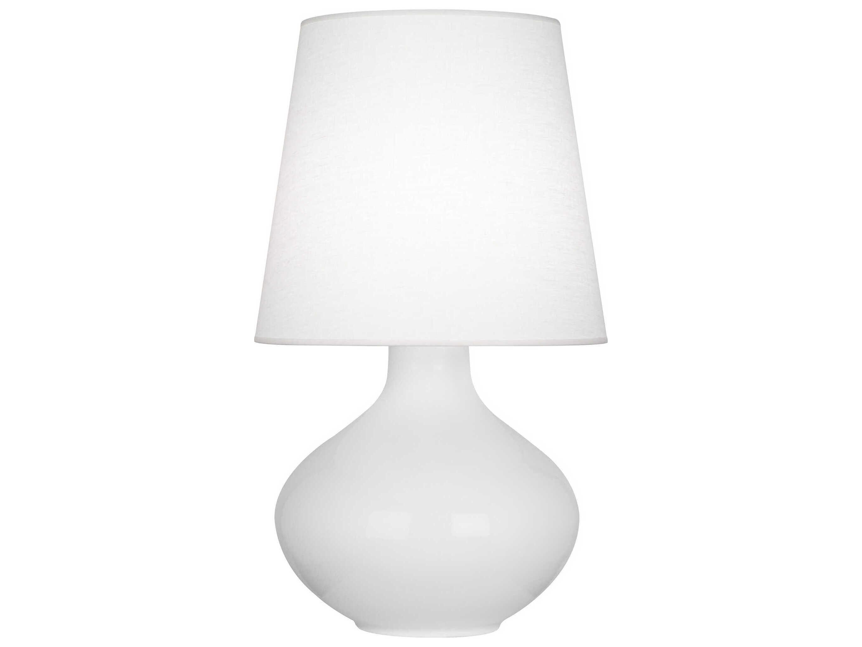 Robert Abbey June White Buffet Lamp