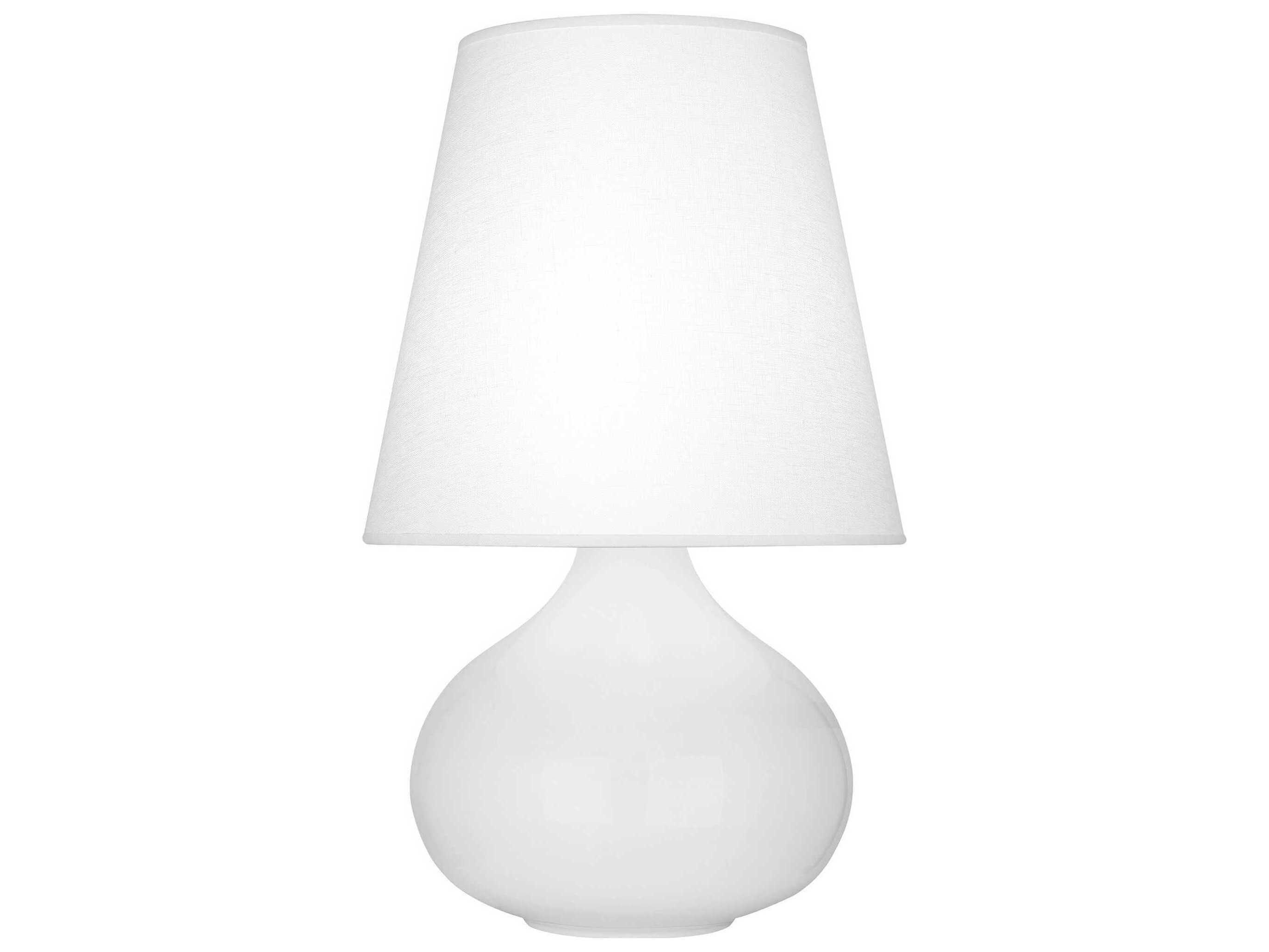 Robert Abbey June White Table Lamp