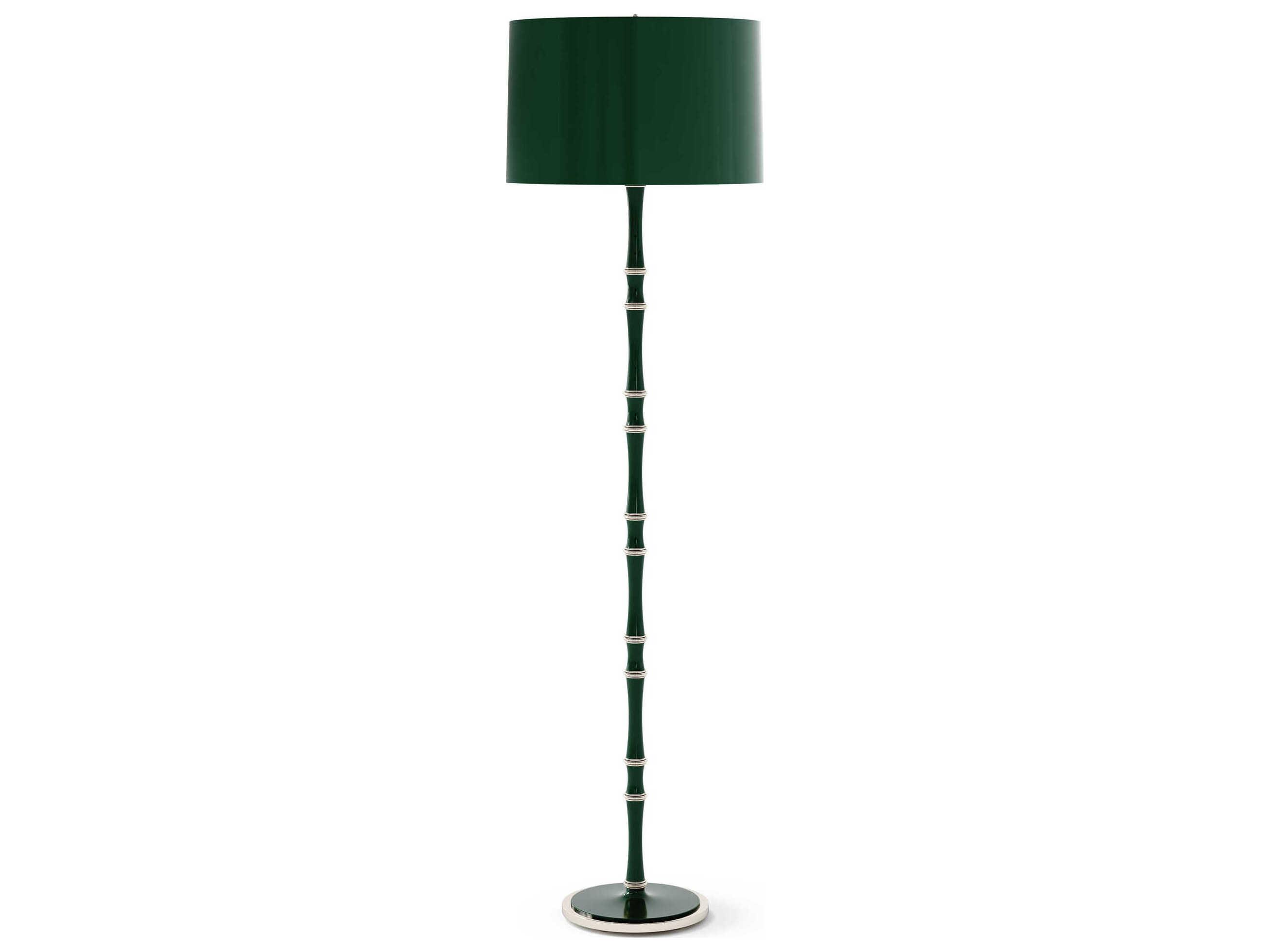 Robert Abbey Kane Jungle Green Floor Lamp