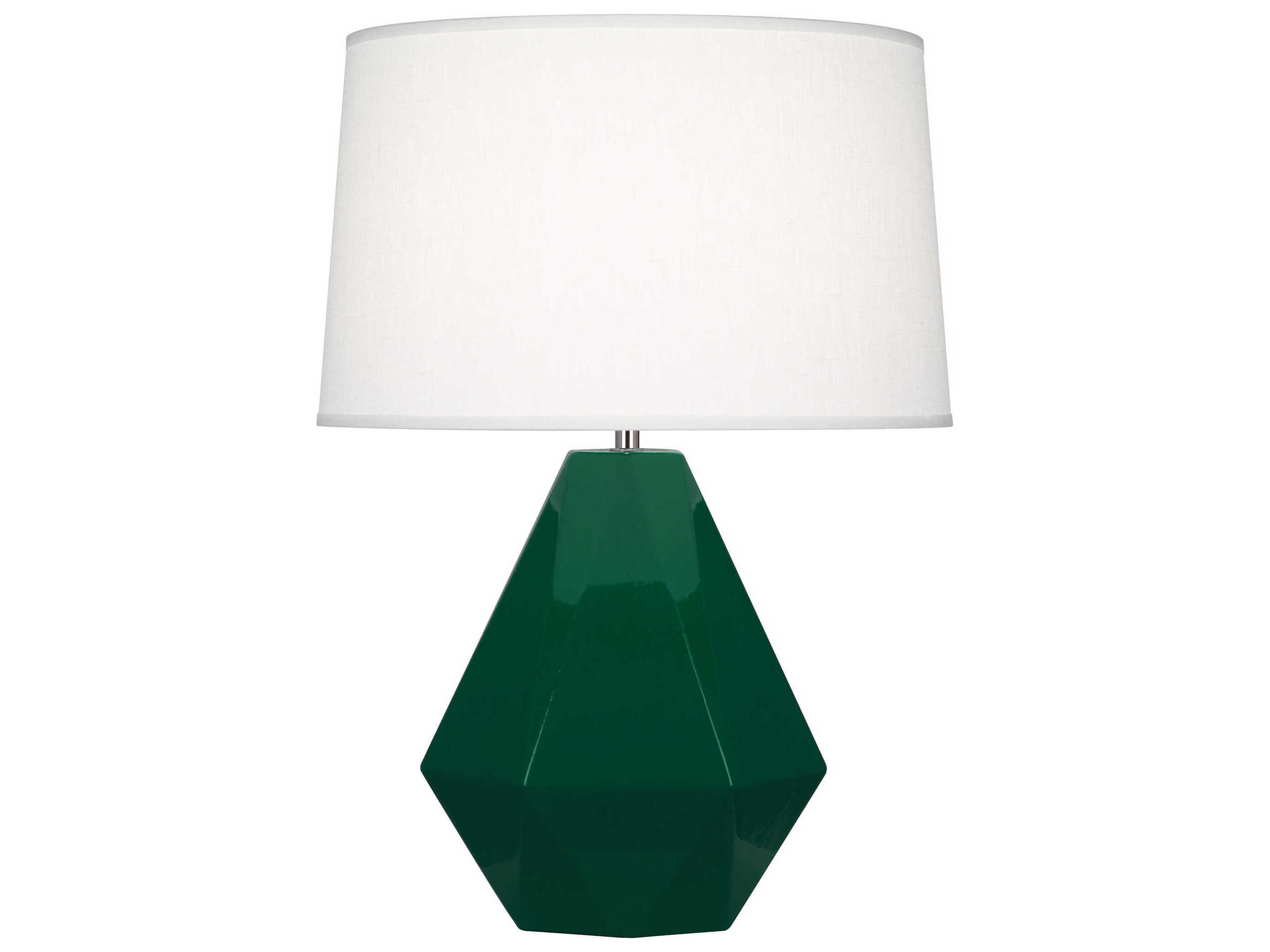 Robert Abbey Delta Jungle Glazed Green Table Lamp