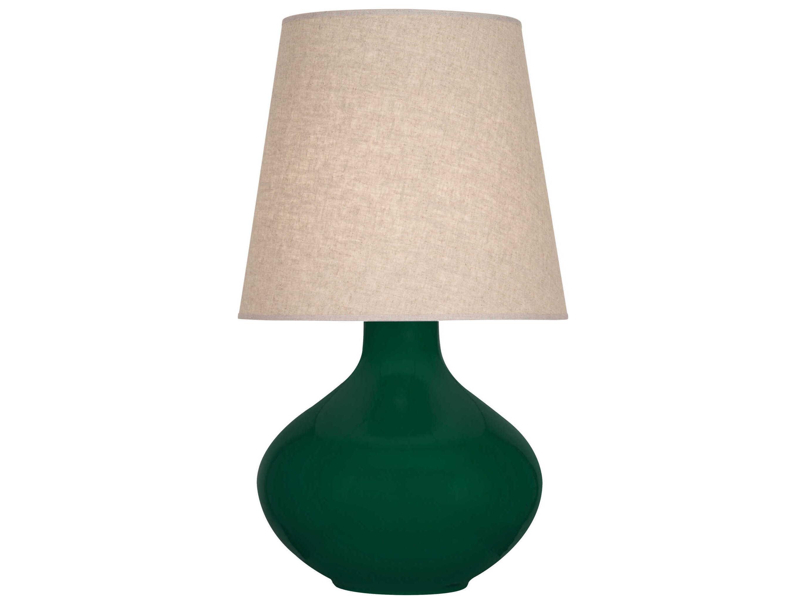 Robert Abbey June Green Buffet Lamp