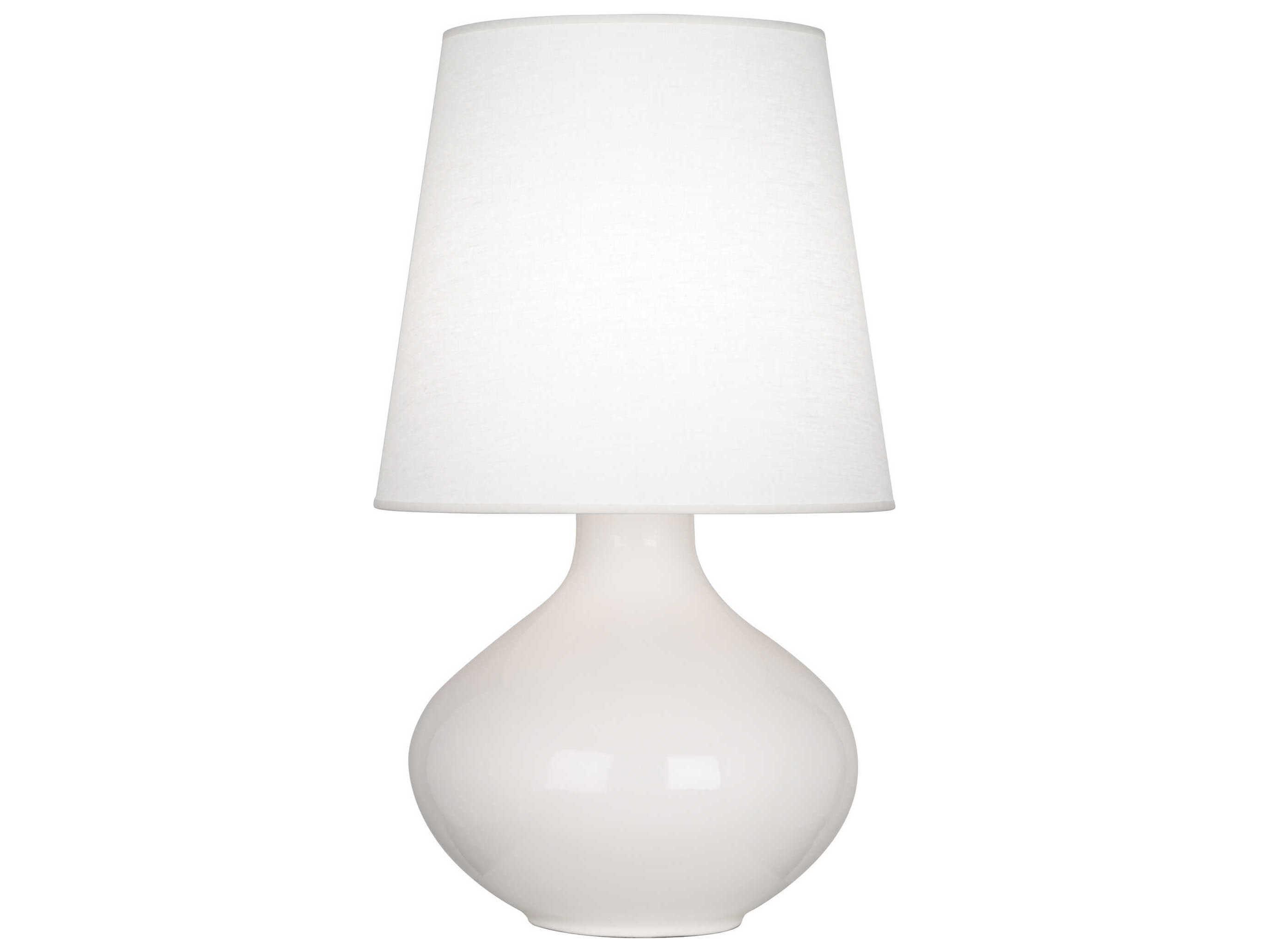 Robert Abbey June White Buffet Lamp