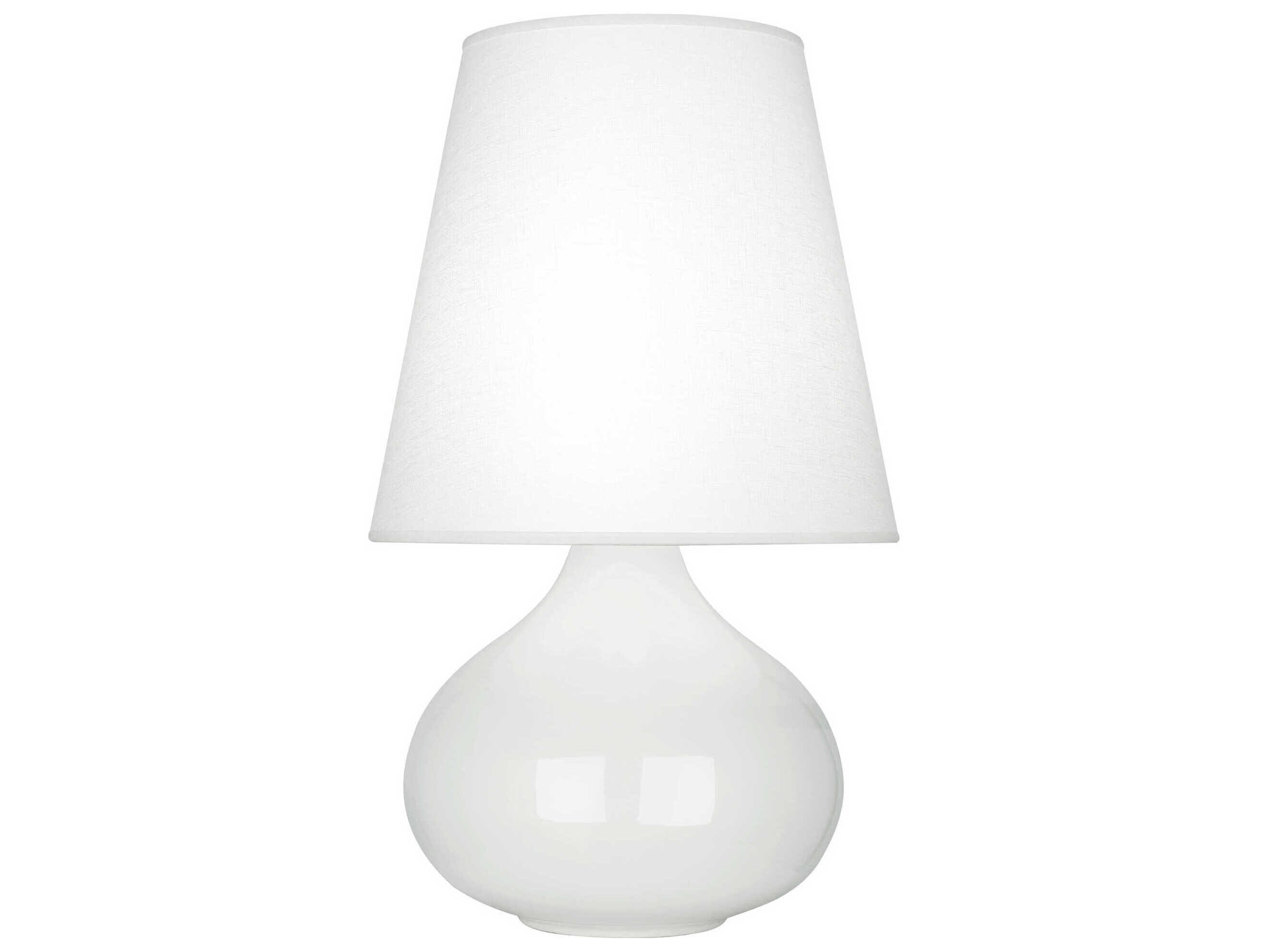 Robert Abbey June White Table Lamp