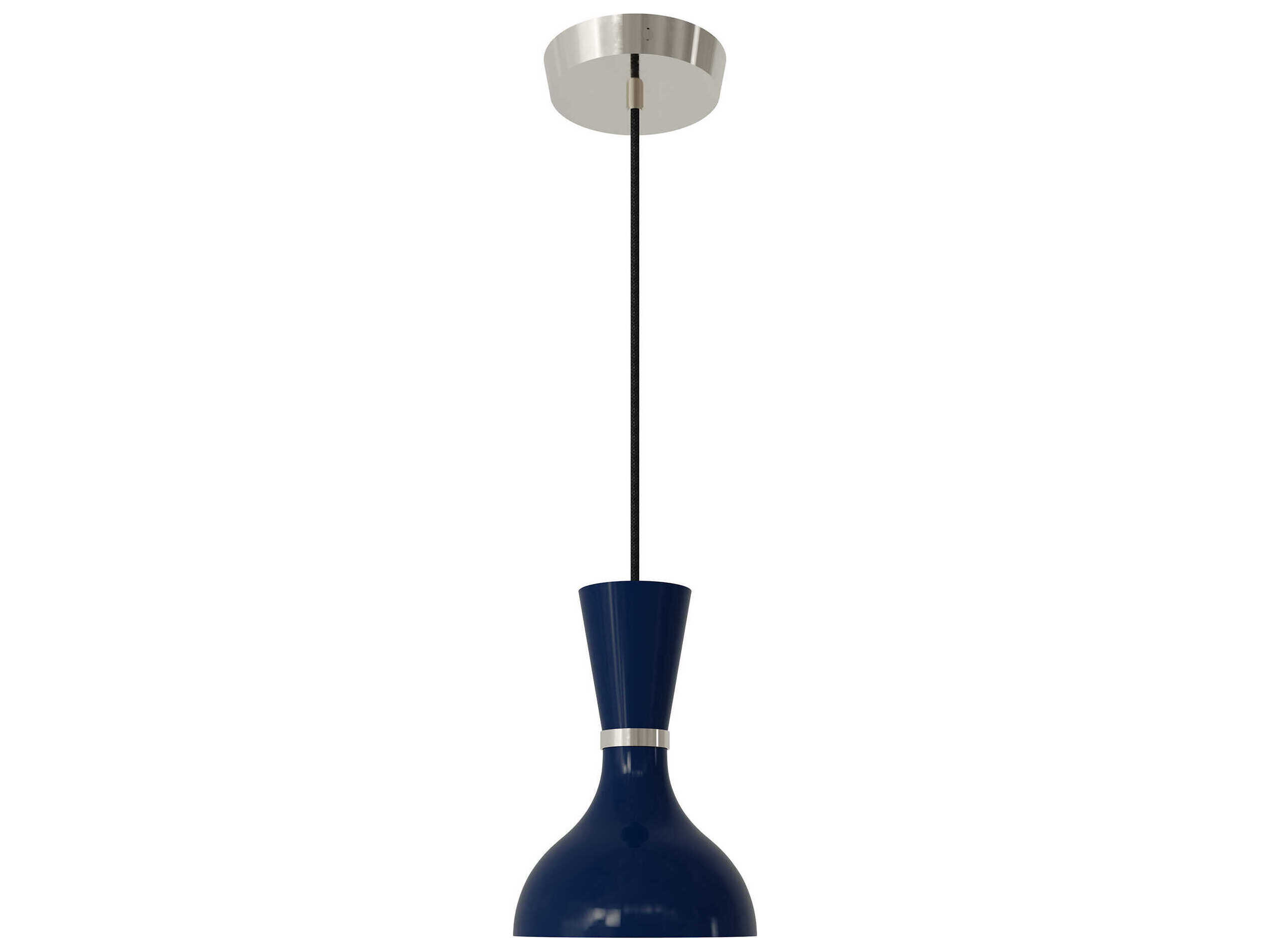 Robert Abbey Clare 1-Light Midnight Blue Mini Pendant
