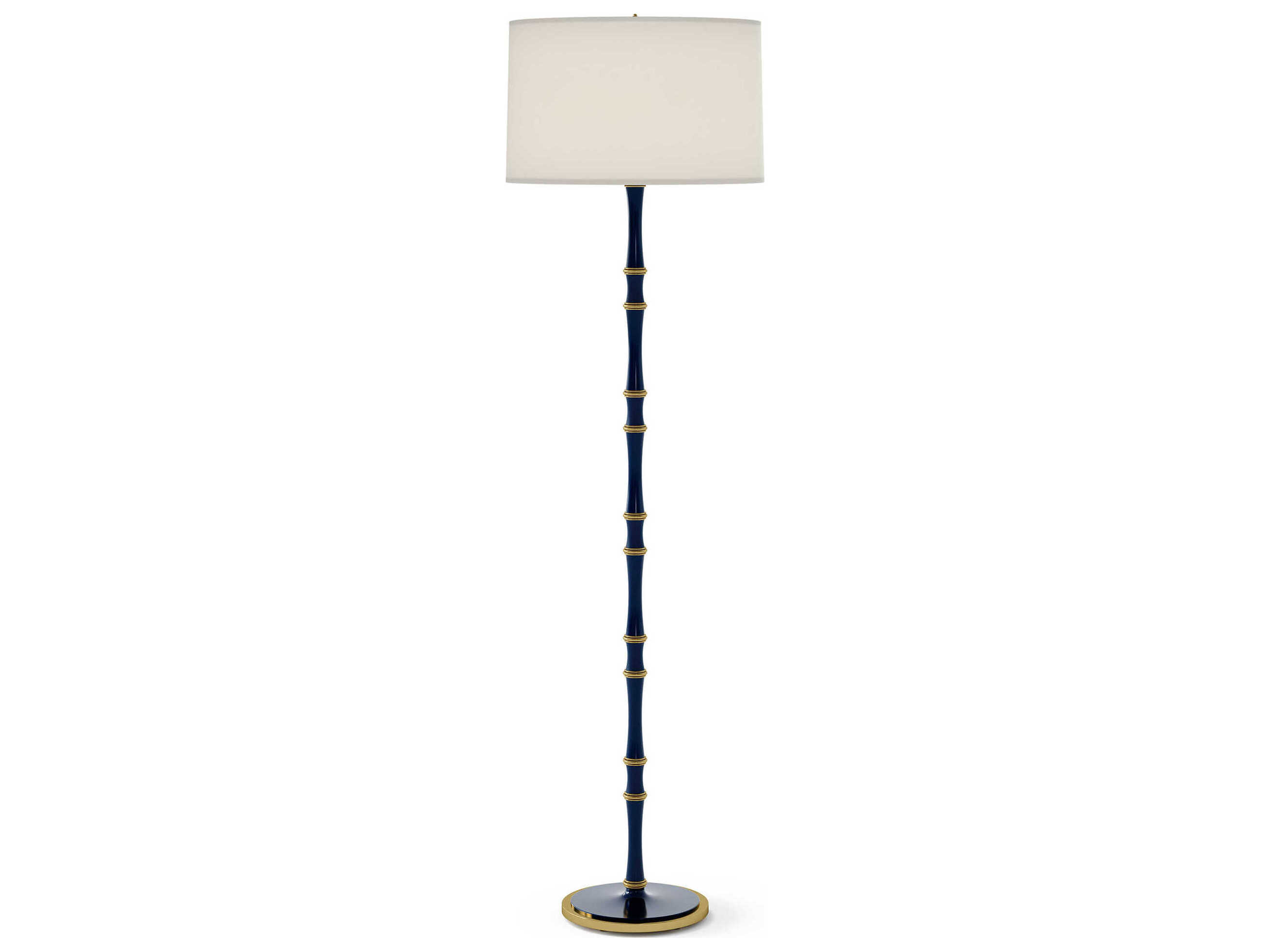 Robert Abbey Kane Matte Midnight Blue Floor Lamp