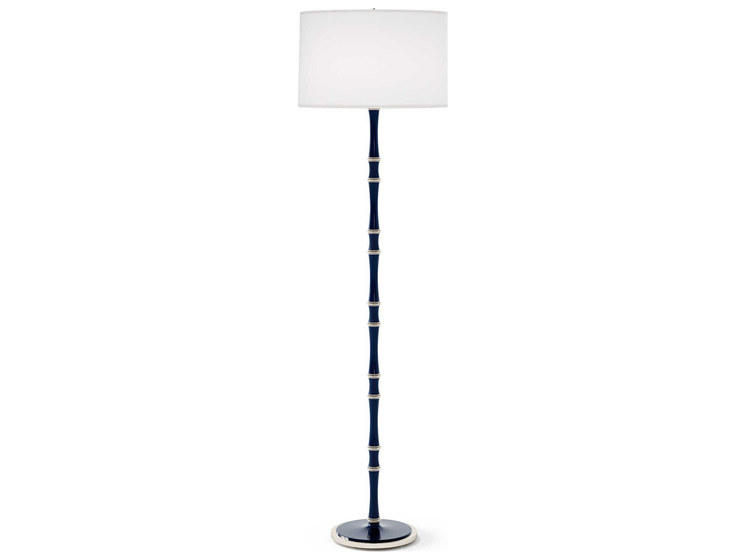 Robert Abbey Kane Matte Midnight Blue Floor Lamp