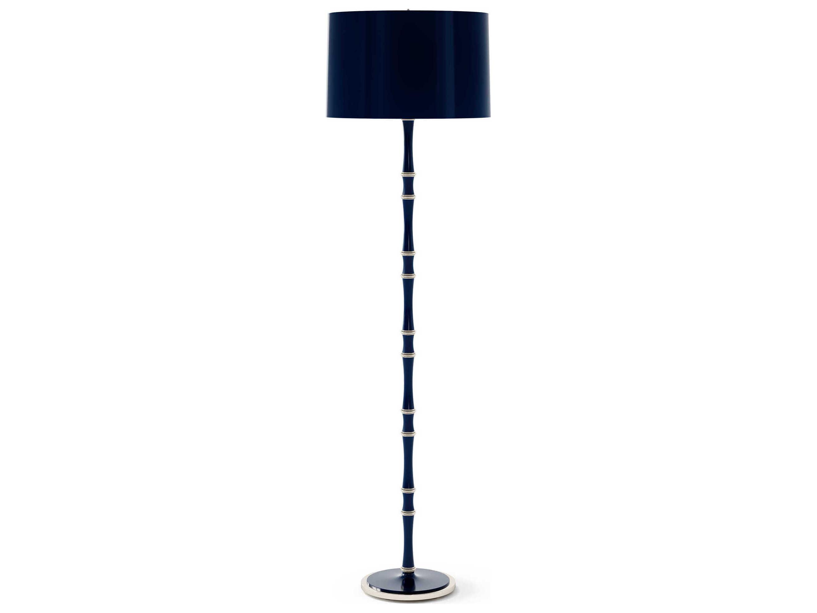 Robert Abbey Kane Matte Midnight Blue Floor Lamp