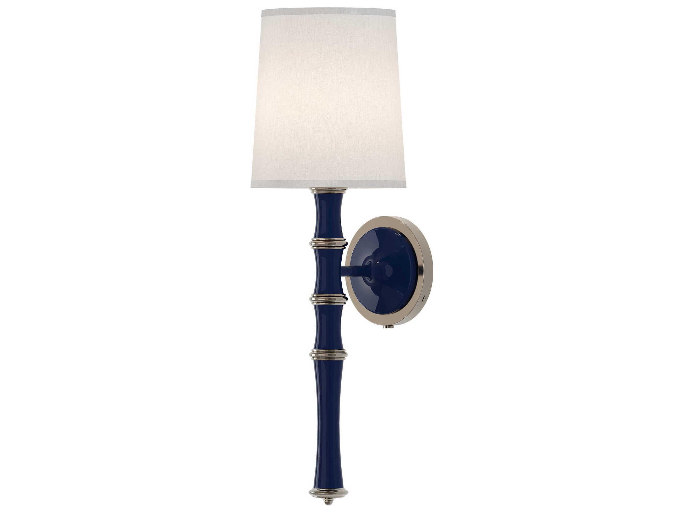 Robert Abbey Kane 1-Light Midnight Blue Wall Sconce