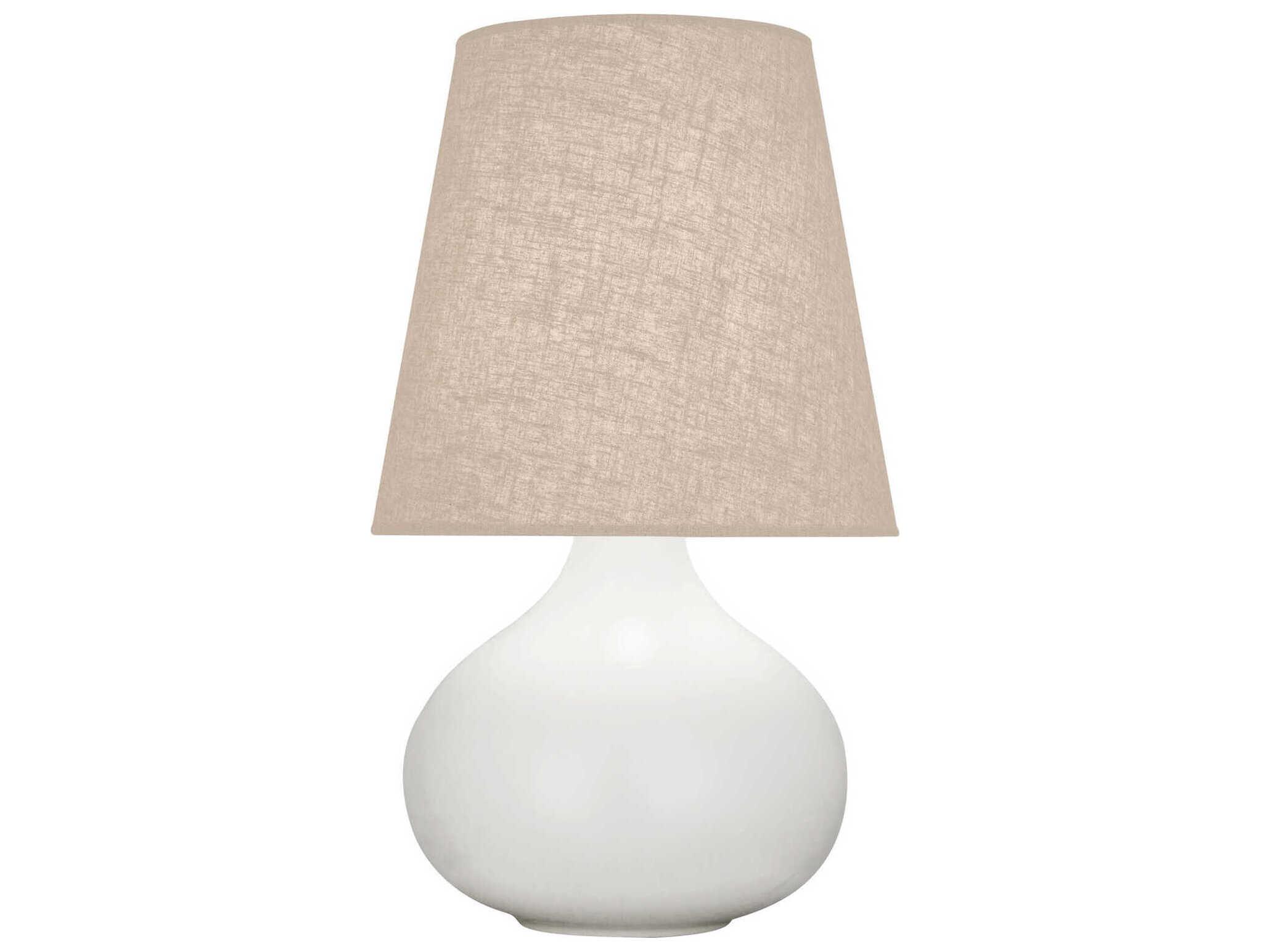 Robert Abbey June White Table Lamp