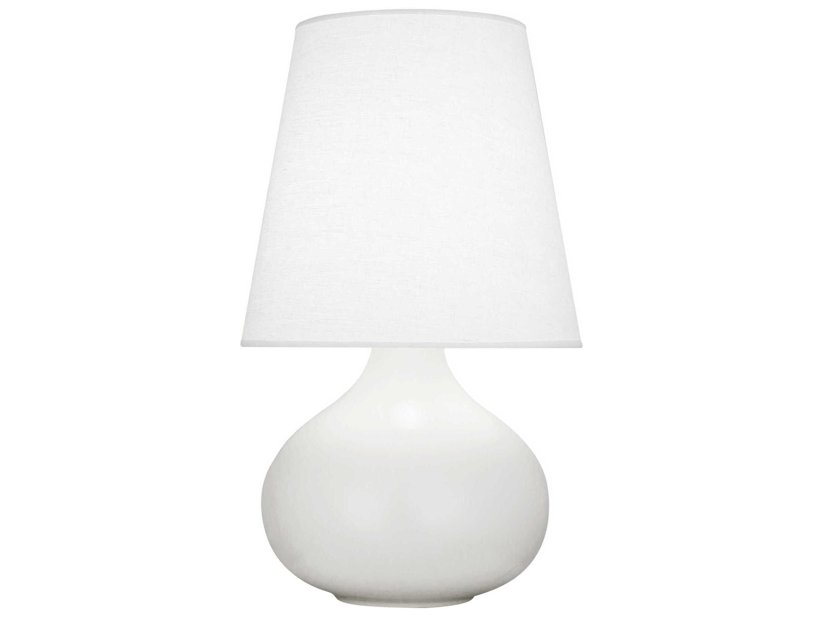 Robert Abbey June White Buffet Lamp