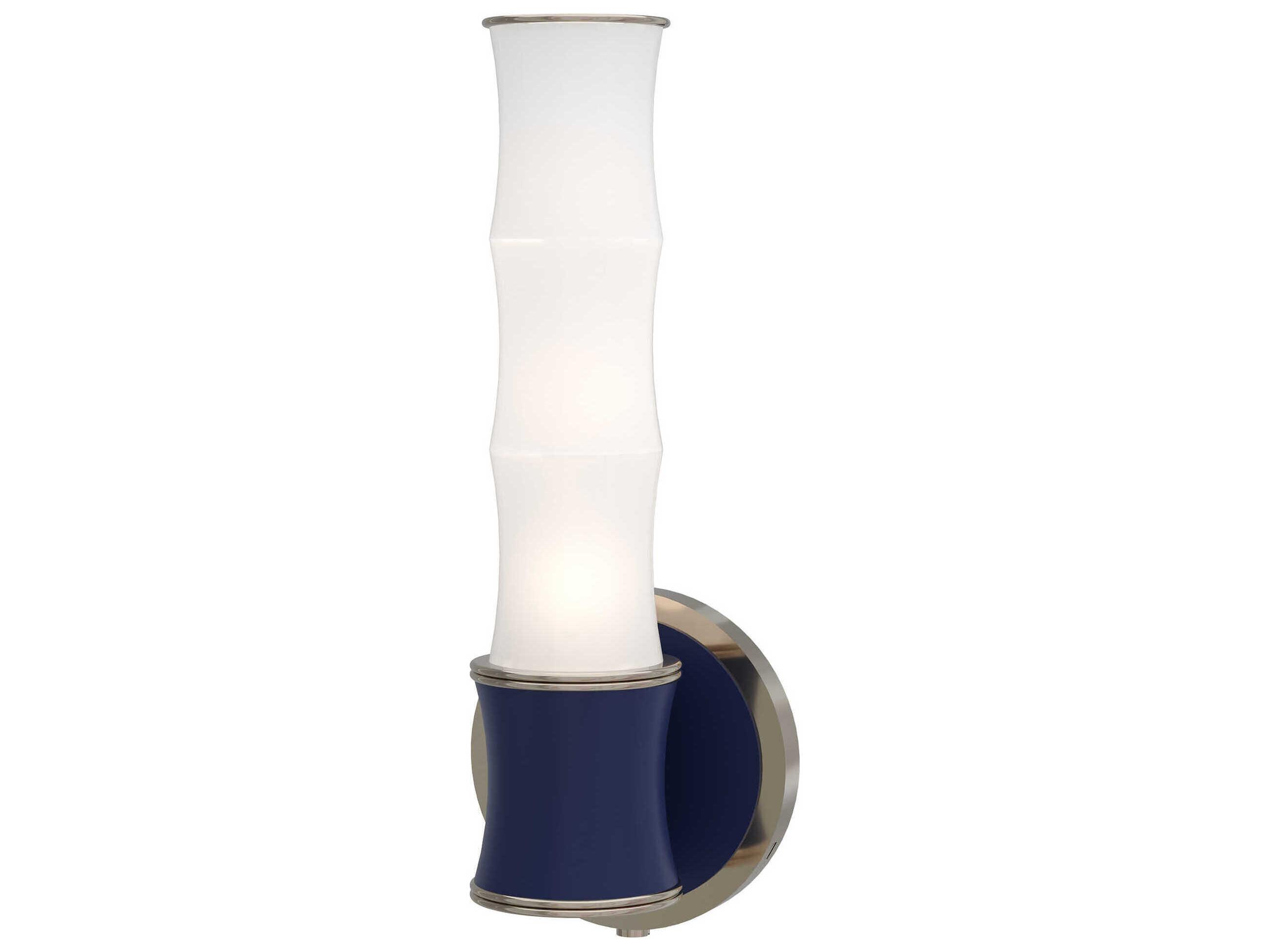 Robert Abbey Kane 1-Light Matte Midnight Blue Wall Sconce