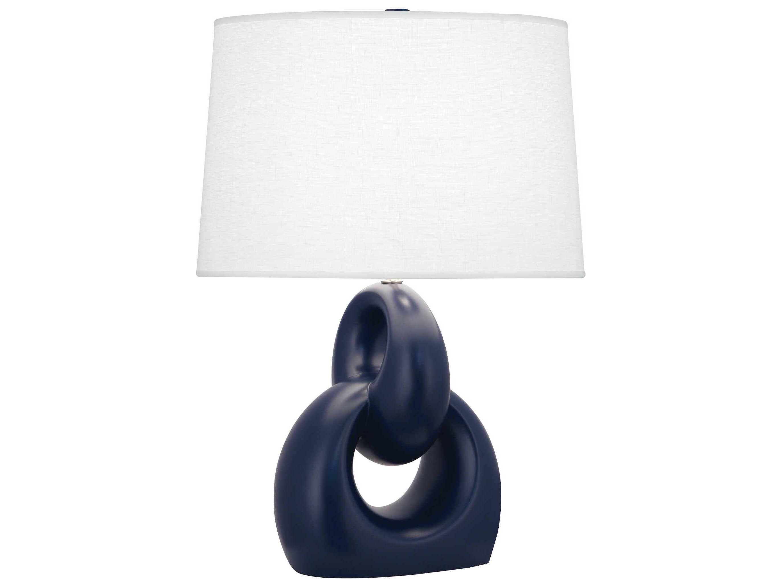 Robert Abbey Fusion Blue Buffet Lamp