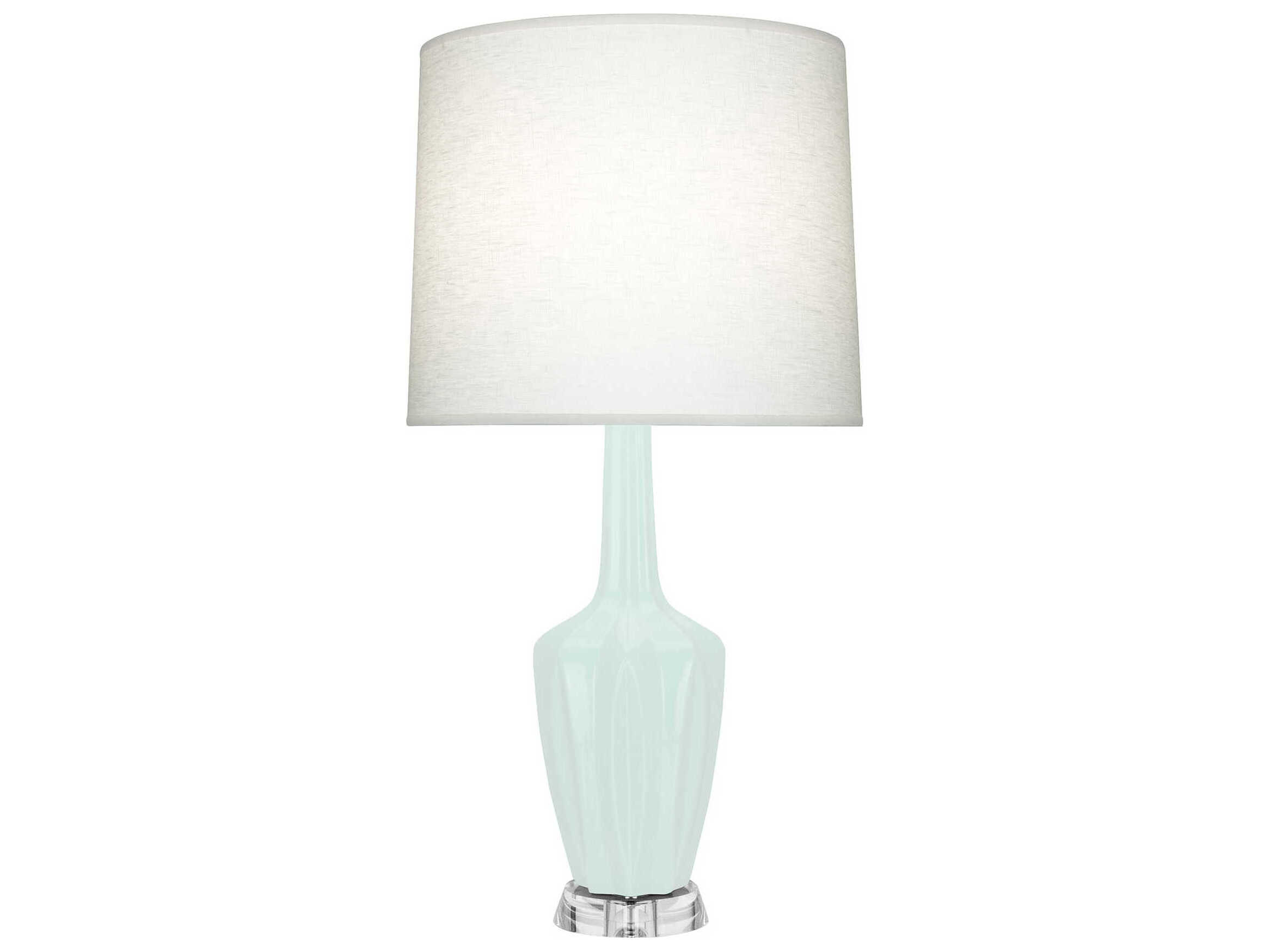 Robert Abbey Emma Mint Glazed Green Buffet Lamp