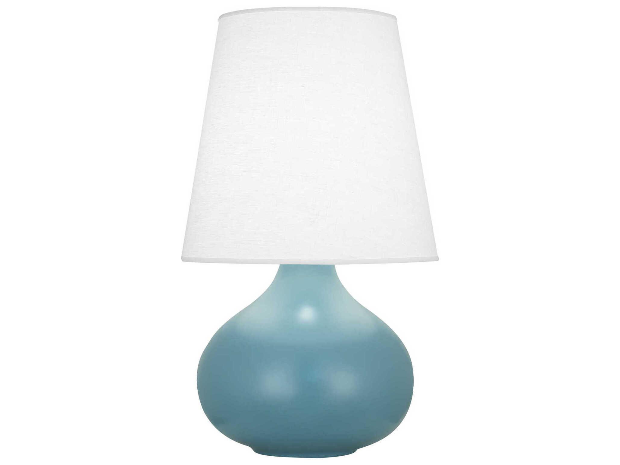 Robert Abbey June Blue Table Lamp