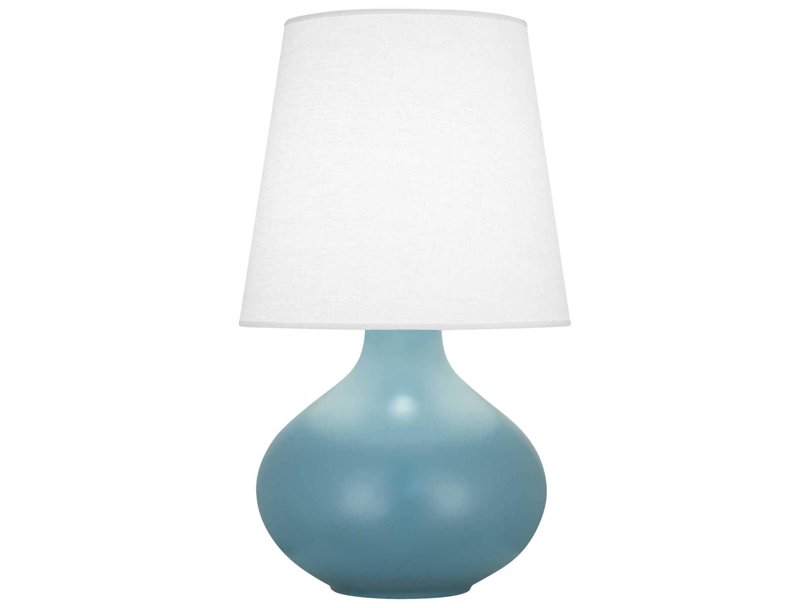 Robert Abbey June Blue Buffet Lamp