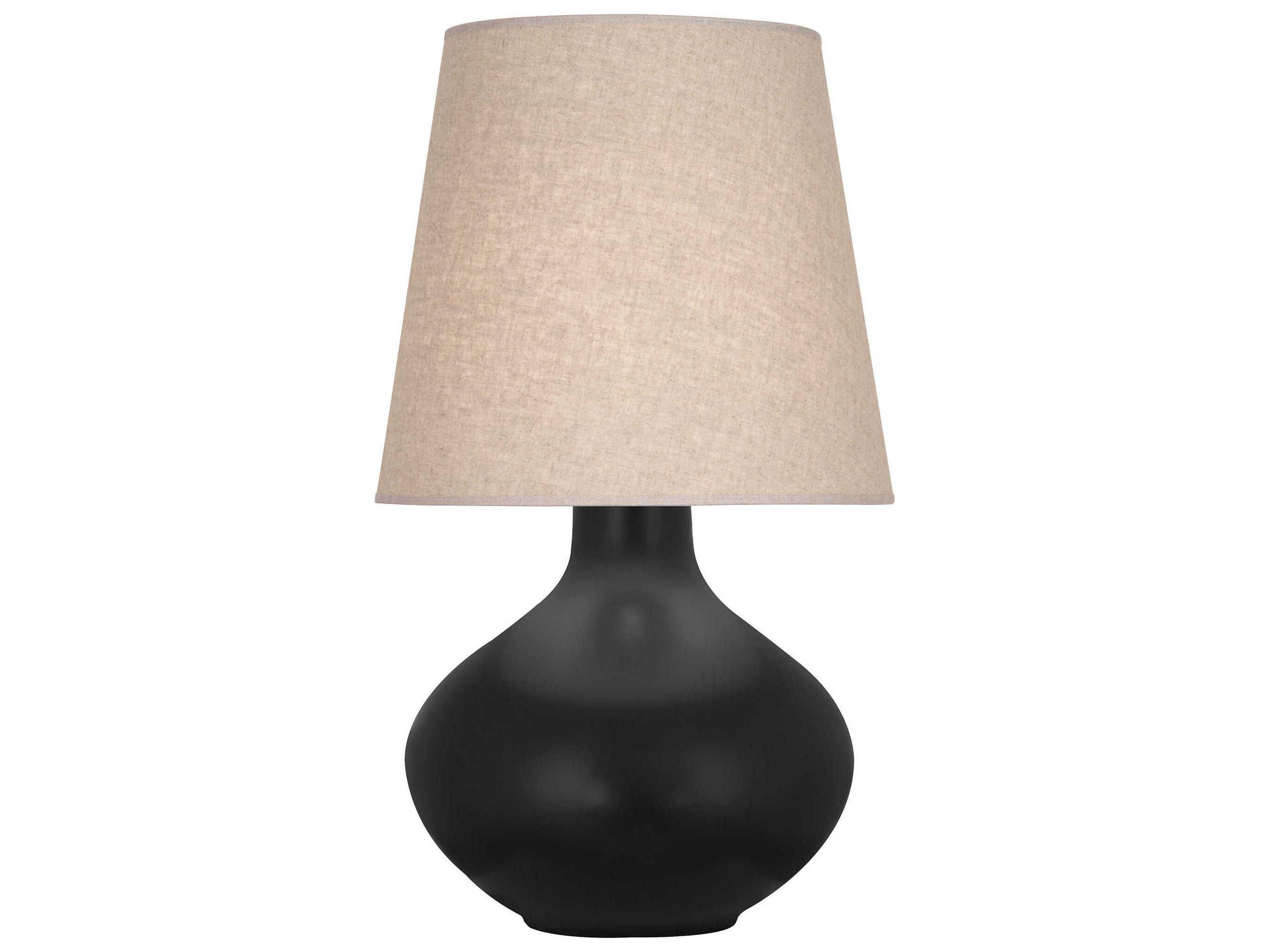Robert Abbey June Black Buffet Lamp
