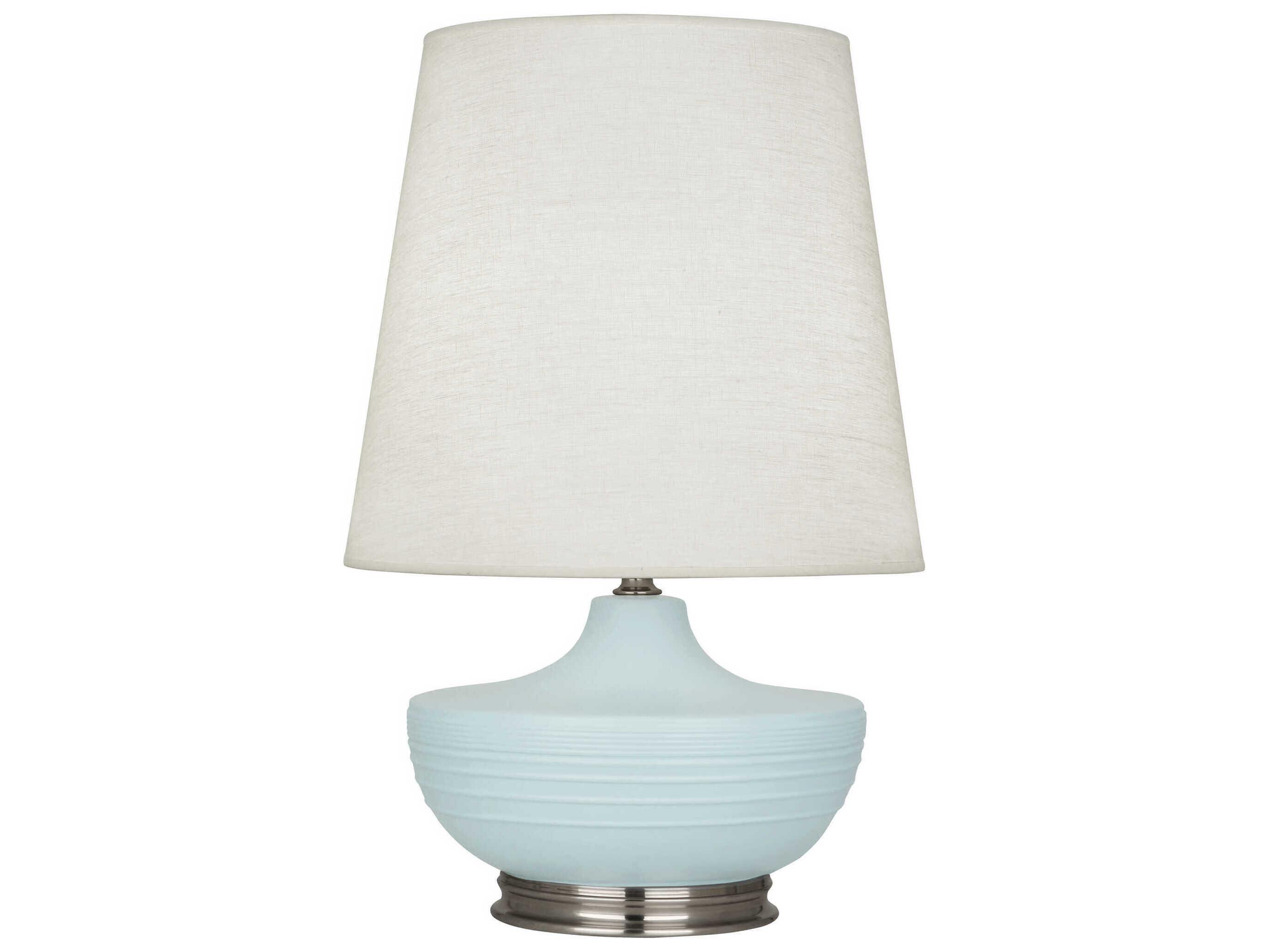 Robert Abbey Michael Berman Nolan Blue Buffet Lamp