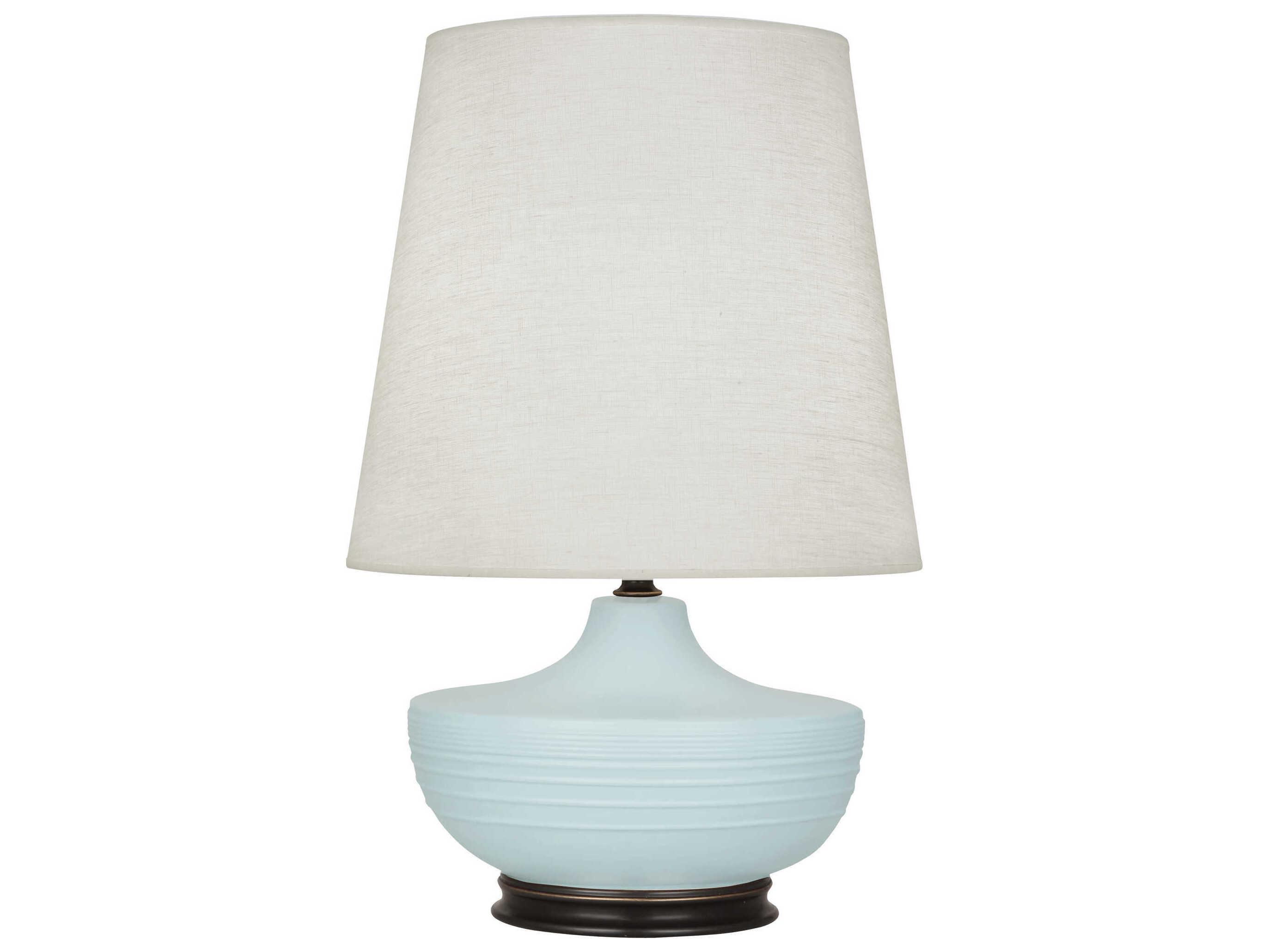 Robert Abbey Michael Berman Nolan Blue Buffet Lamp