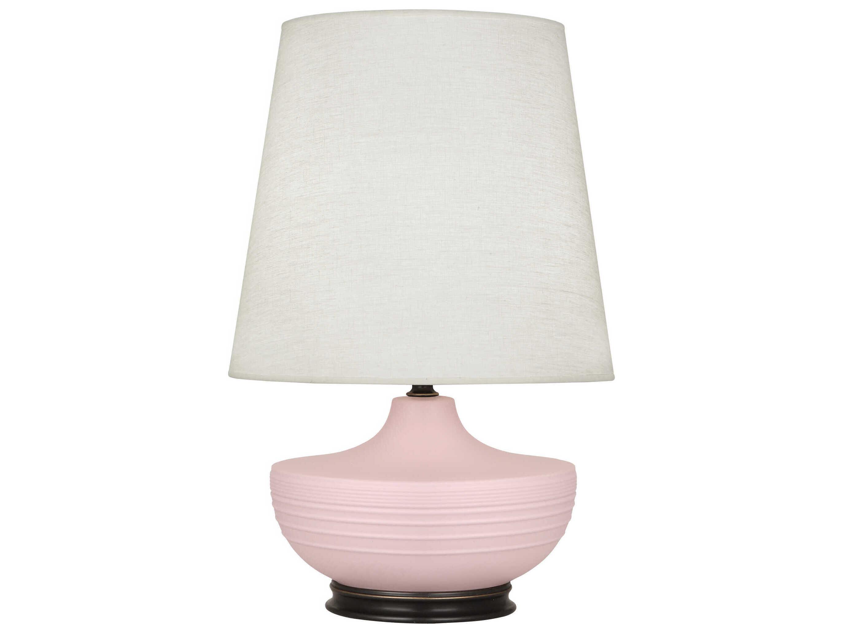 Robert Abbey Michael Berman Nolan Pink Buffet Lamp