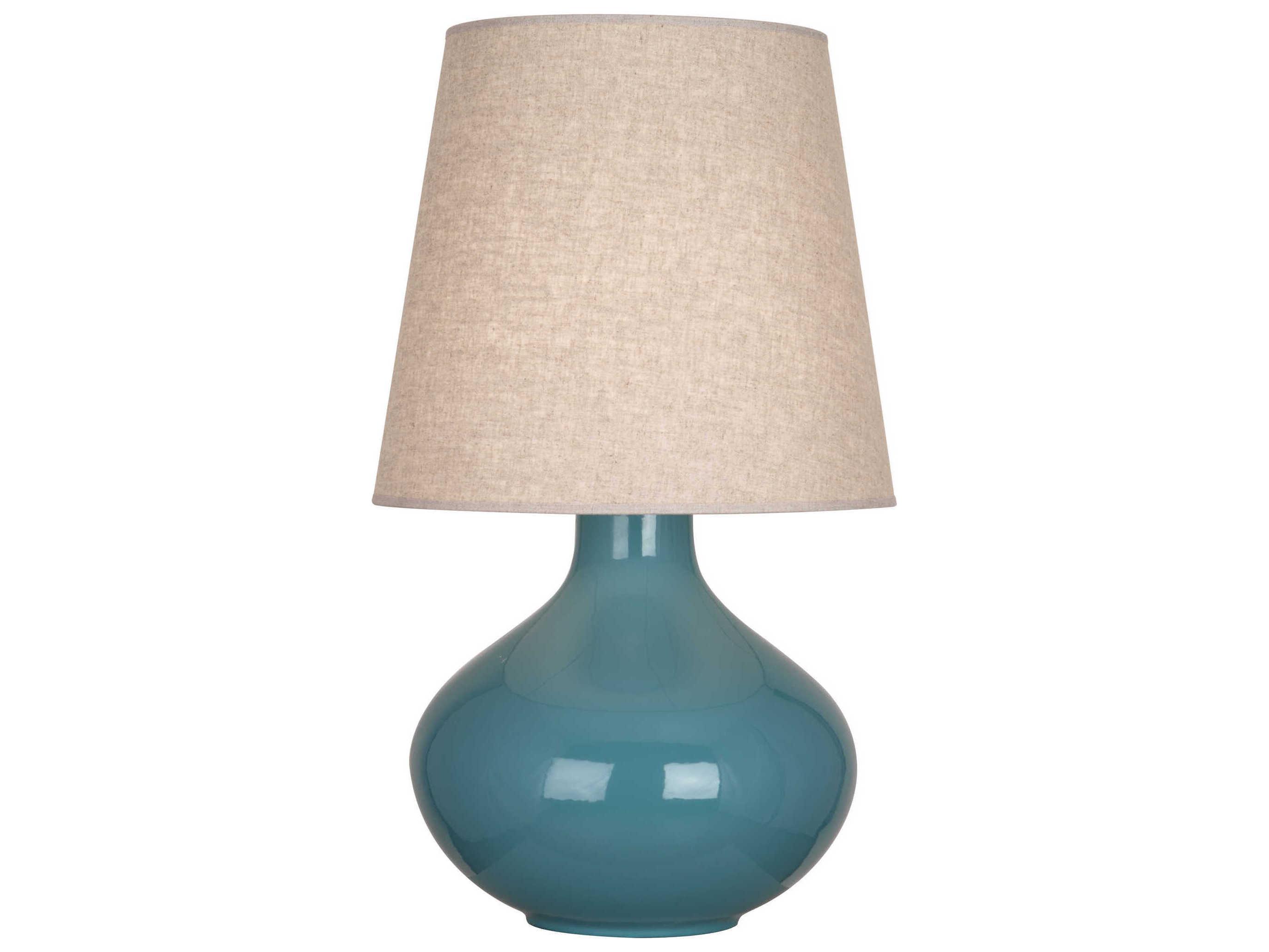 Robert Abbey June Blue Buffet Lamp